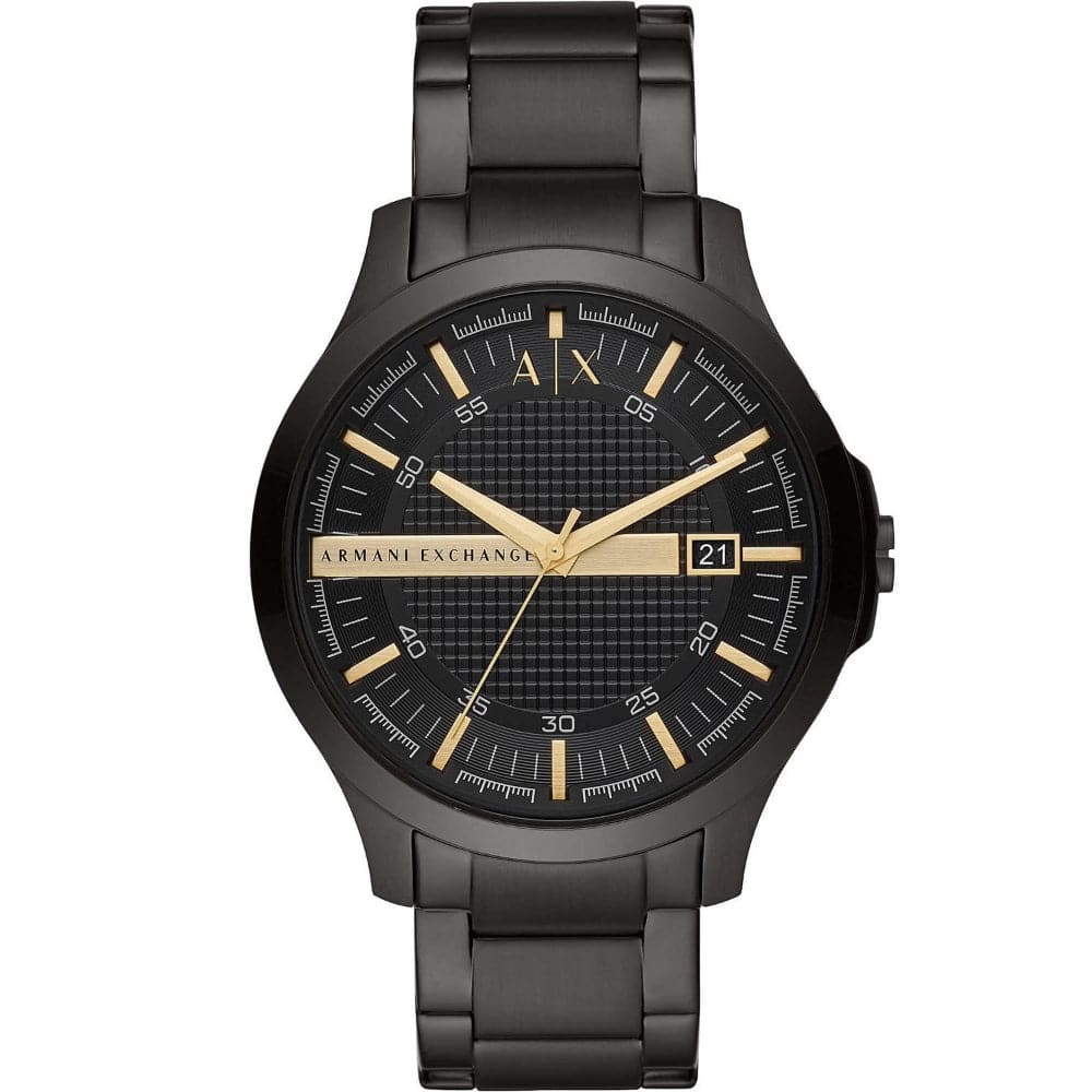 ARMANI EXCHANGE AX2413 Hampton Men's Luxury Watch - Stainless Steel Chronograph for Business & Formal Occasions