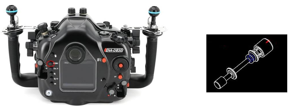 Nikon D850 Zoom In/Out Button Replacement - Compatible with North America - Perfect for Photography & Videography