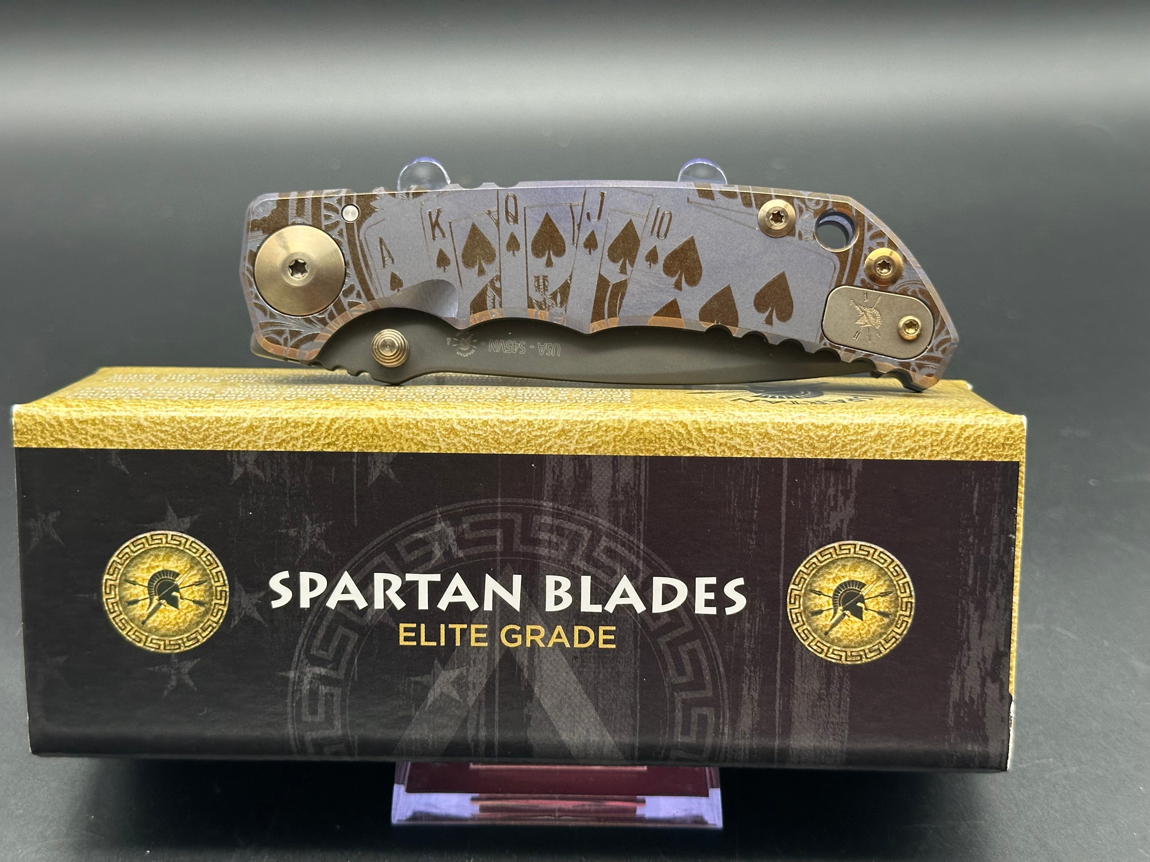 Spartan Blades Harley Special Edition 2022 Royal Flush S45VN 4