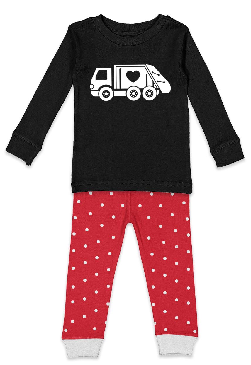 Valentine's Garbage Truck Outfit - Cute Trash Collector Costume Set for Kids | Dress Up & Pretend Play Costume for Boys & Girls