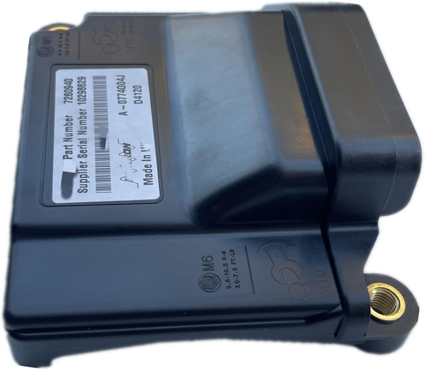 Bobcat E Series Excavator ECU Engine Controller Unit 7024906 - Replacement Controller 7260940 with Program | Compatible with Bobcat E10 E32 E35 E45 E50 E55 E60 Excavators | Ideal for Engine Control, Diagnostics & Performance Tuning