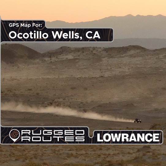 Ocotillo Lowrance Map - High-Detail Fishing GPS Navigation for Boating & Outdoor Adventures
