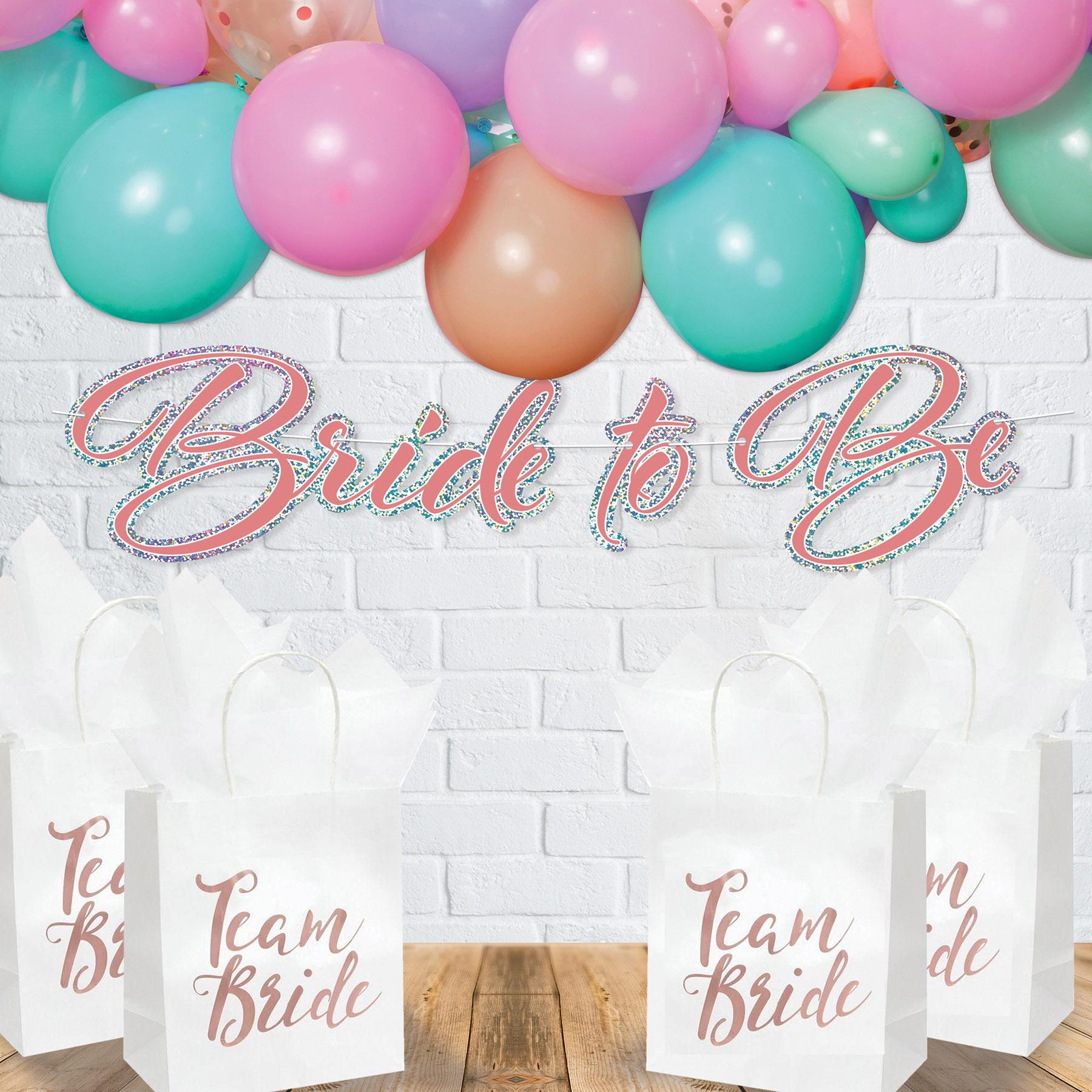 12 Pack Beistle Bachelorette Party Decorations - Bride To Be Streamers for Wedding Showers & Bachelorette Party Decor - Perfect for Bridal Showers, Hen Parties & Wedding Decorations