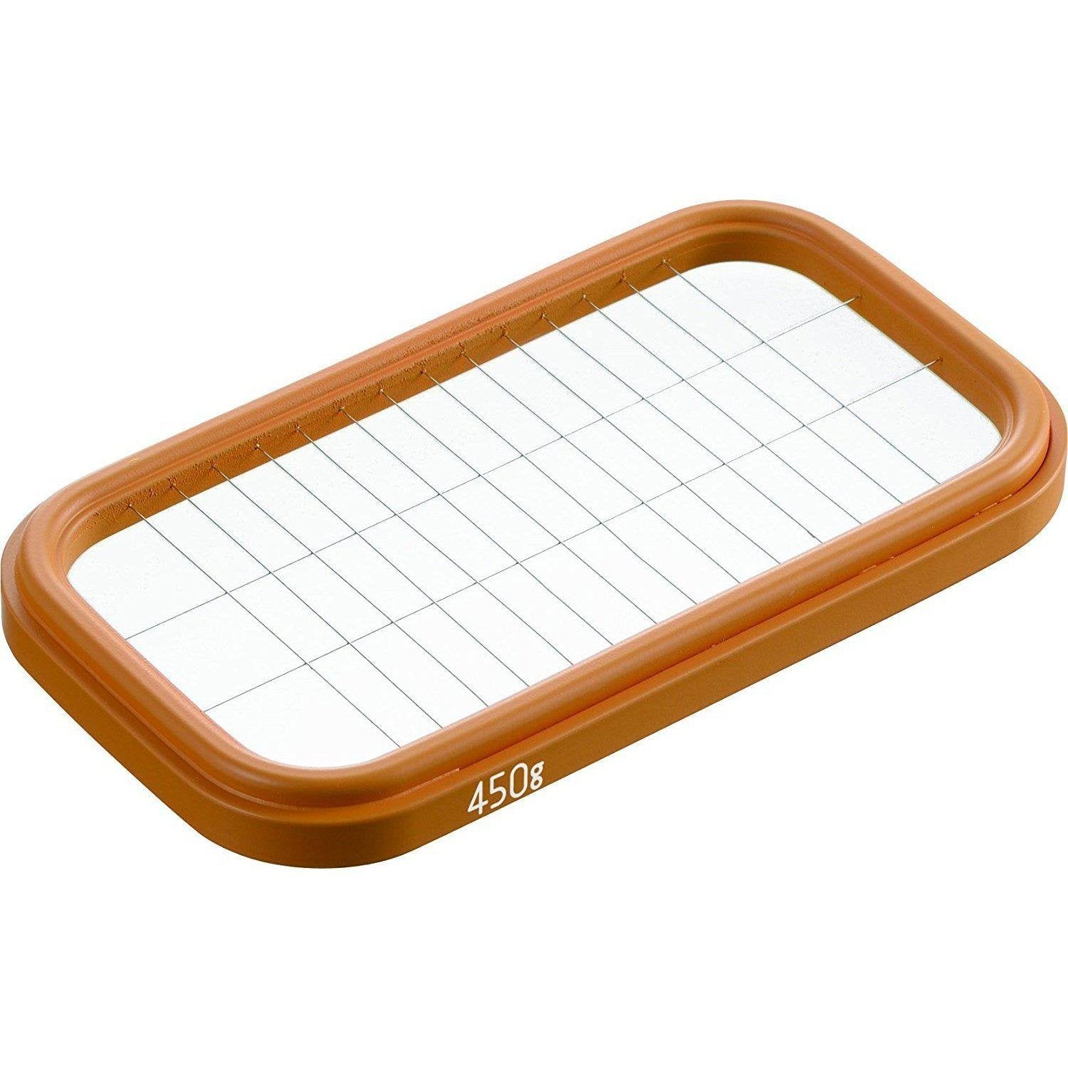 Akebono ST 3006 Butter Dish with Built-in Cutter - Airtight Butter Keeper for Freshness - Perfect for Kitchen, Dining Table & Breakfast Serving