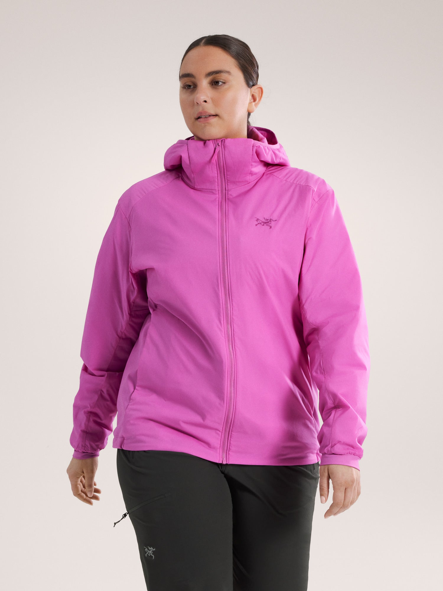 Atom Hoody Women's Lightweight Fleece Jacket - Cozy Winter Outerwear for Hiking, Running & Casual Wear