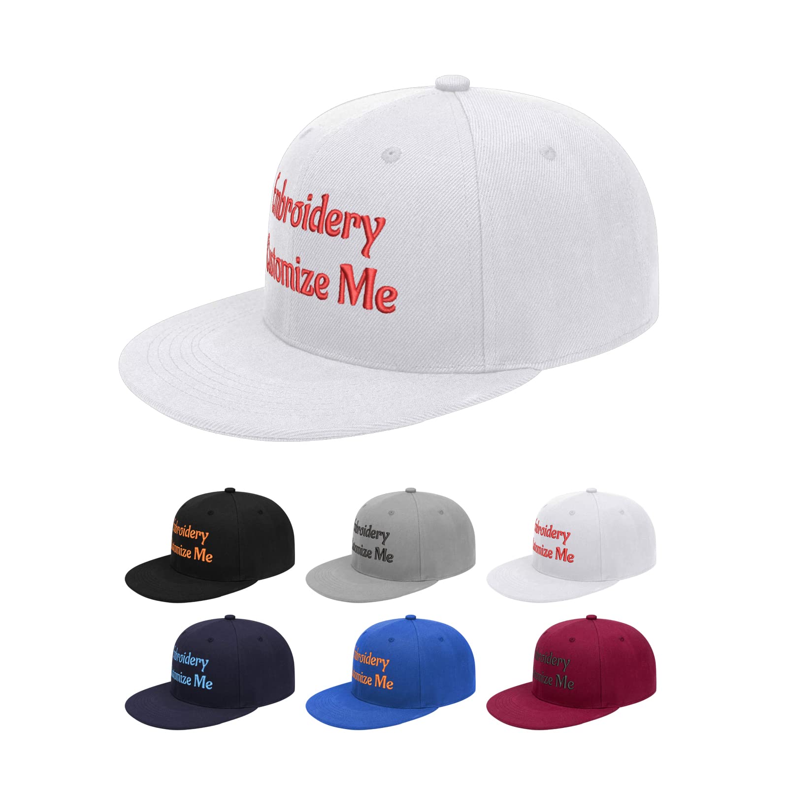 Custom Personalized Baseball Cap with Embroidery - Trucker & Dad Hats for Men & Women - Perfect for Sports, Gifts & Everyday Wear