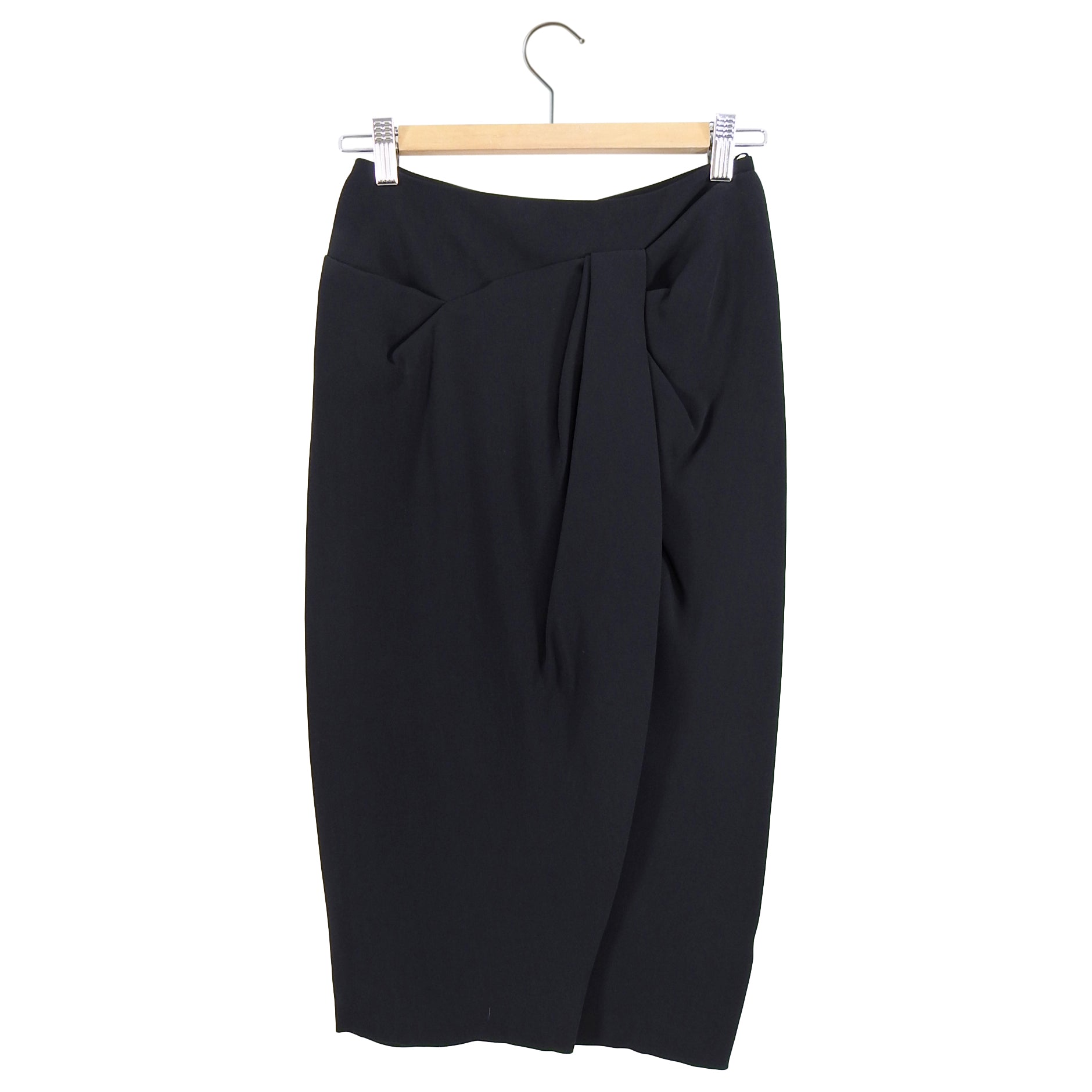 Burberry Prorsum Black Knee-Length Pencil Skirt for Women - Size IT38/XS/US2 - Perfect for Office Wear, Cocktail Parties & Formal Events