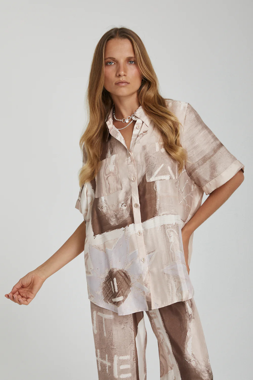 Stylish Sunflower Wheat Button Up Shirt for Men & Women - Perfect for Casual Outfits, Office Wear, and Summer Fashion