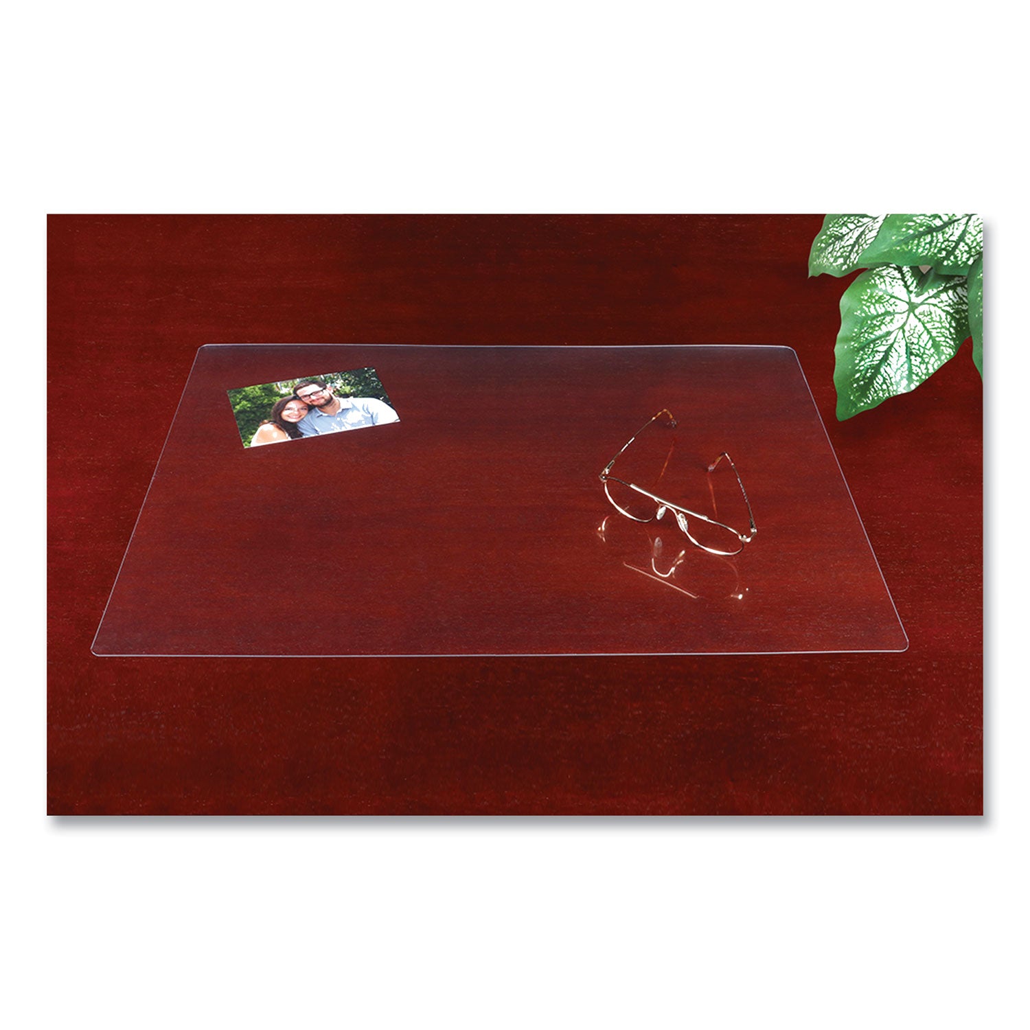 Artistic® Eco-Friendly Clear Desk Pad with Antimicrobial Protection - 19