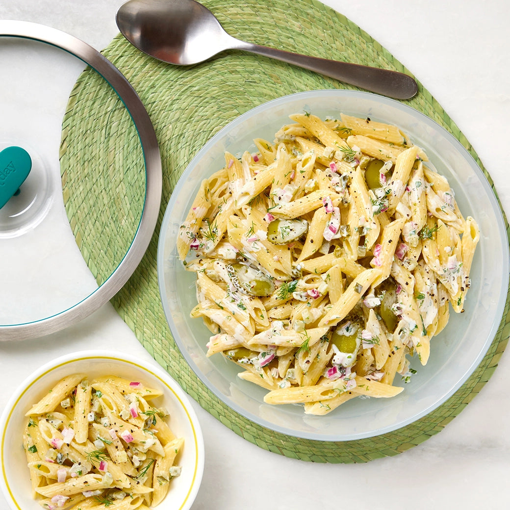 Dill Pickle Pasta Salad Recipe - Easy & Creamy Cold Pasta Salad | Perfect for Picnics, BBQs & Potlucks
