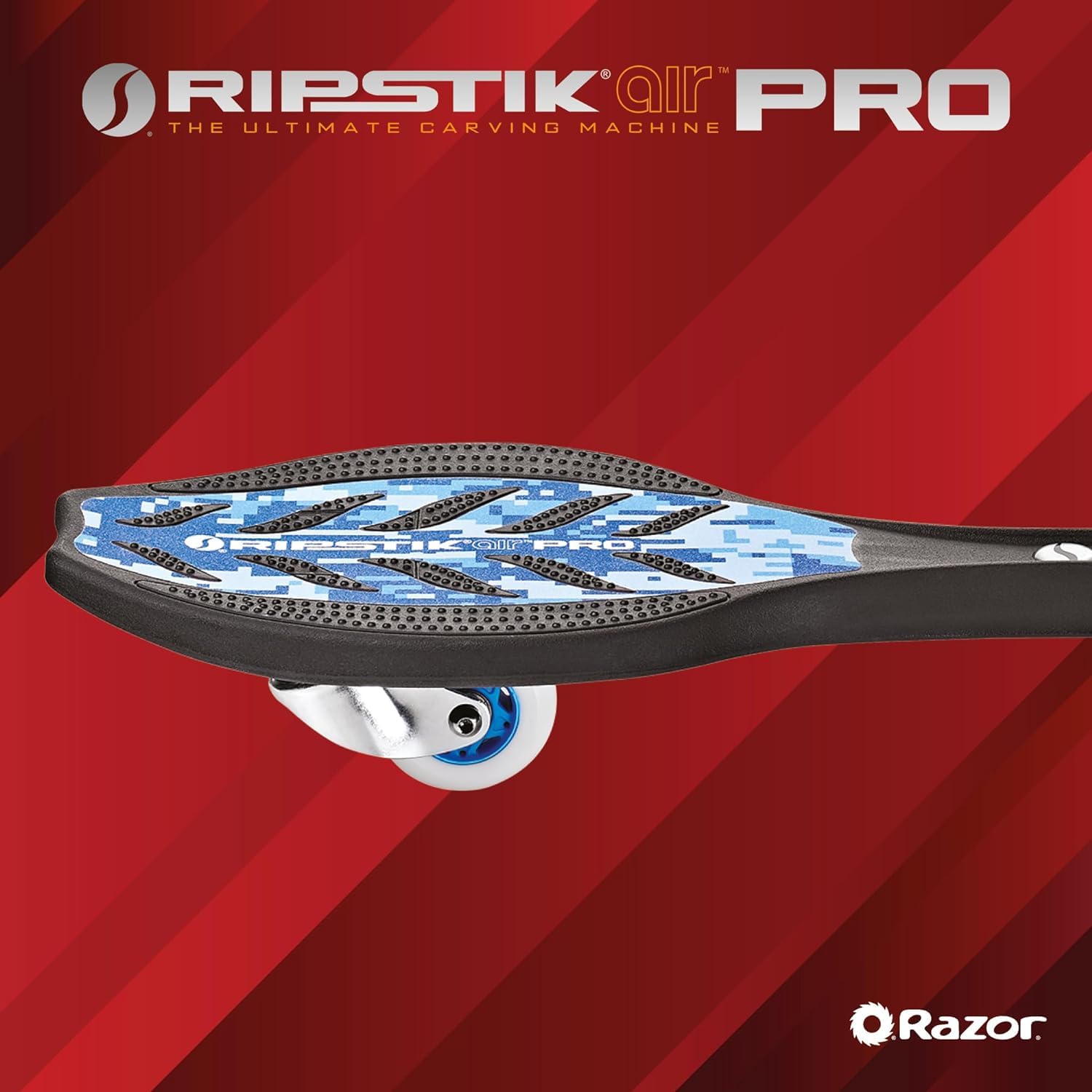 Razor RipStik Air Pro (GS) Caster Board - Lightweight & Durable Kick Scooter for Kids & Teens - Perfect for Commuting, Tricks & Outdoor Fun