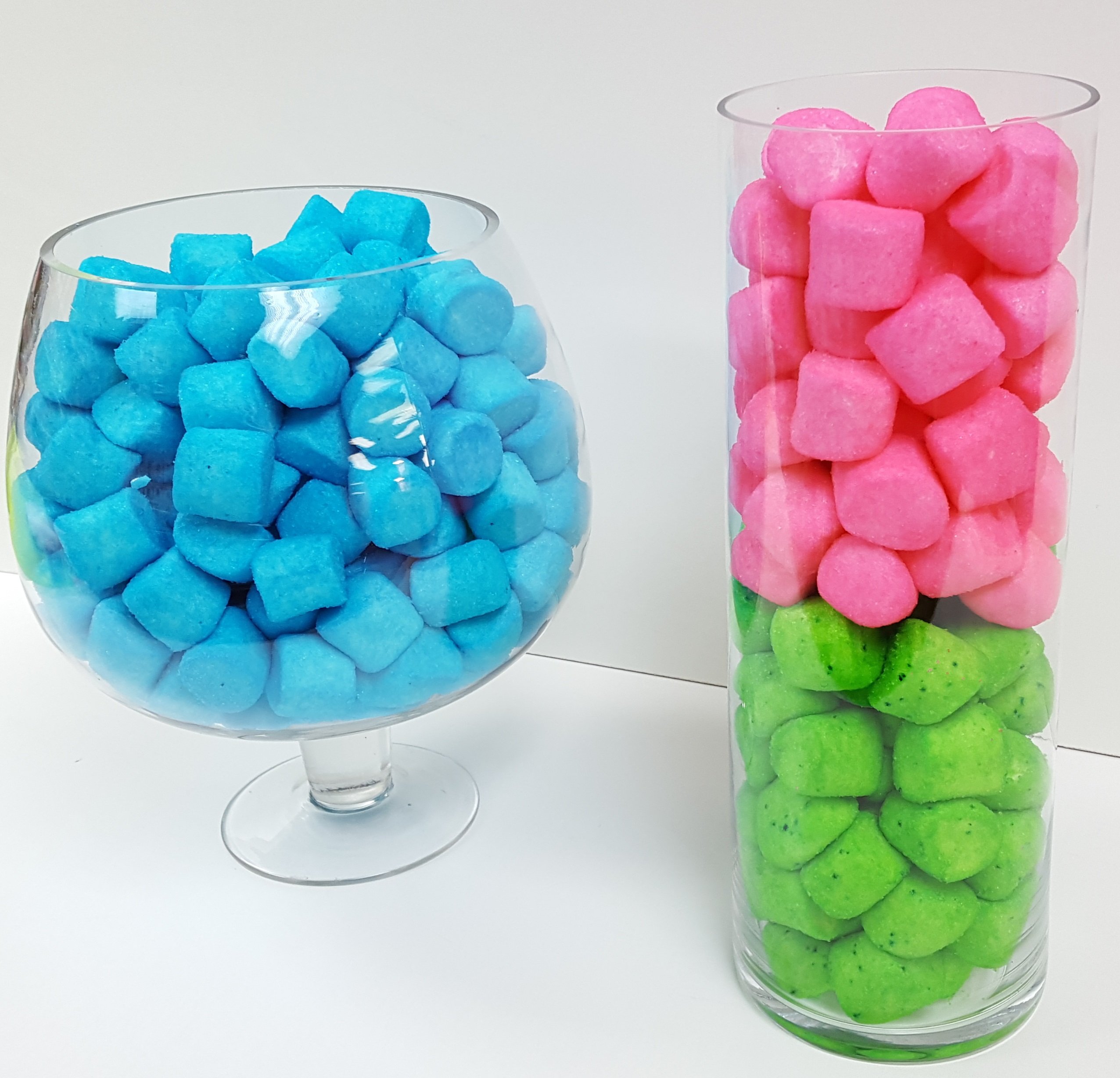 Premium Sugared Marshmallows - 1 Pound (Red) & 2 Pound Bulk Options - Perfect for Baking, Hot Cocoa Topping & Campfire S'mores