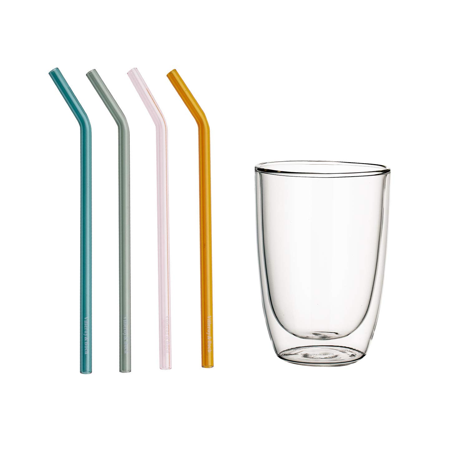 Premium Villeroy & Boch Glass Set - 6-Piece Crystal Clear Drinkware for Wine, Water & Cocktails - Elegant Glassware for Dinner Parties, Weddings & Home Entertaining