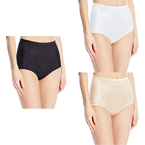 2 Ply - Black/White/Beige Lace (3 Pack)