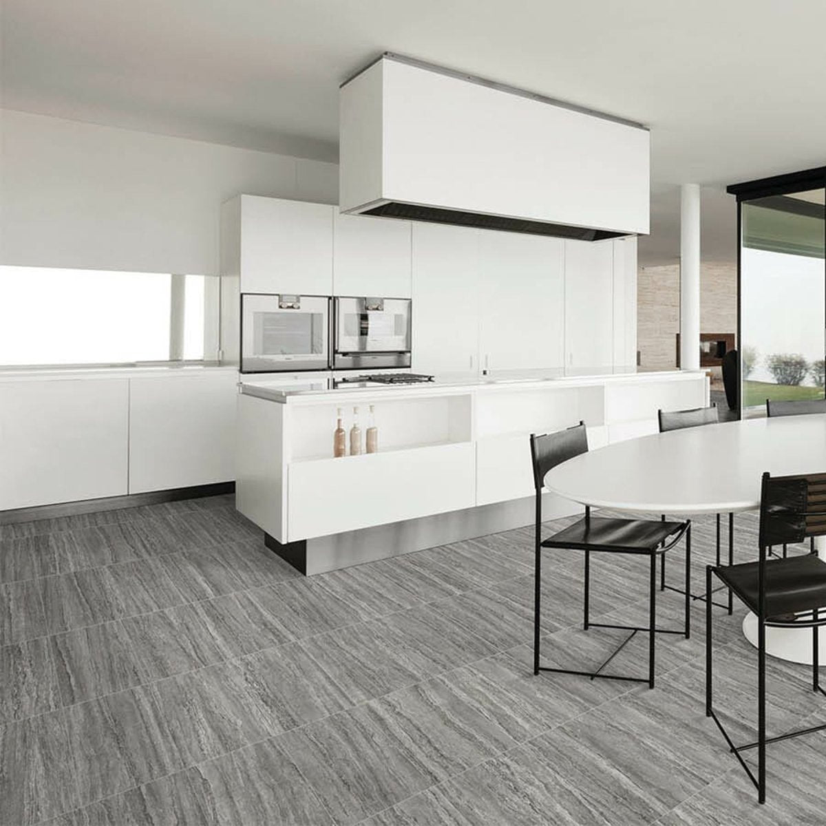 3 X 12 Inch Precept Mica Matte Glazed Porcelain Bullnose Tile - Perfect for Kitchen Backsplash, Bathroom Walls & Fireplace Surrounds
