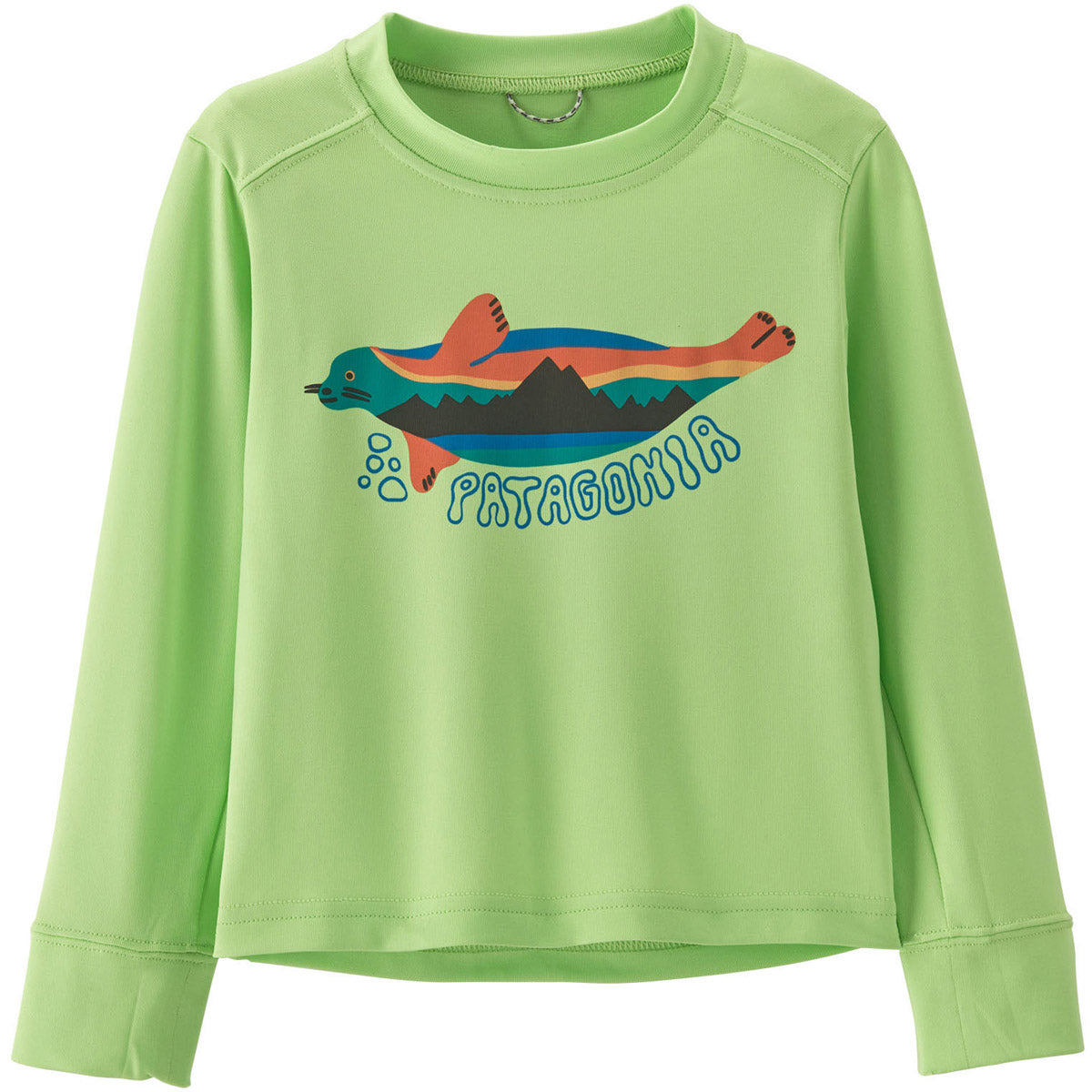 Baby Long Sleeved Capilene Silkweight UPF Sun Protection T-Shirt - Soft & Breathable for Outdoor Play, Beach & Daily Wear