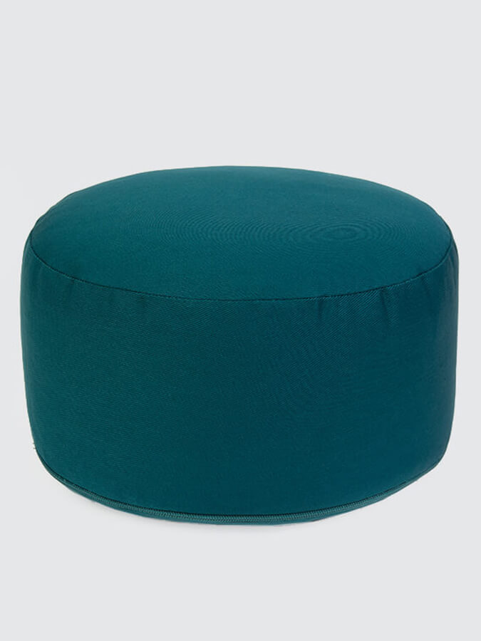 Premium Large Yoga Meditation Cushion - Zafu Bolster for Yoga Studio, Home Practice & Zen Meditation - Ergonomic Support for Cross-Legged Sitting & Mindfulness Sessions