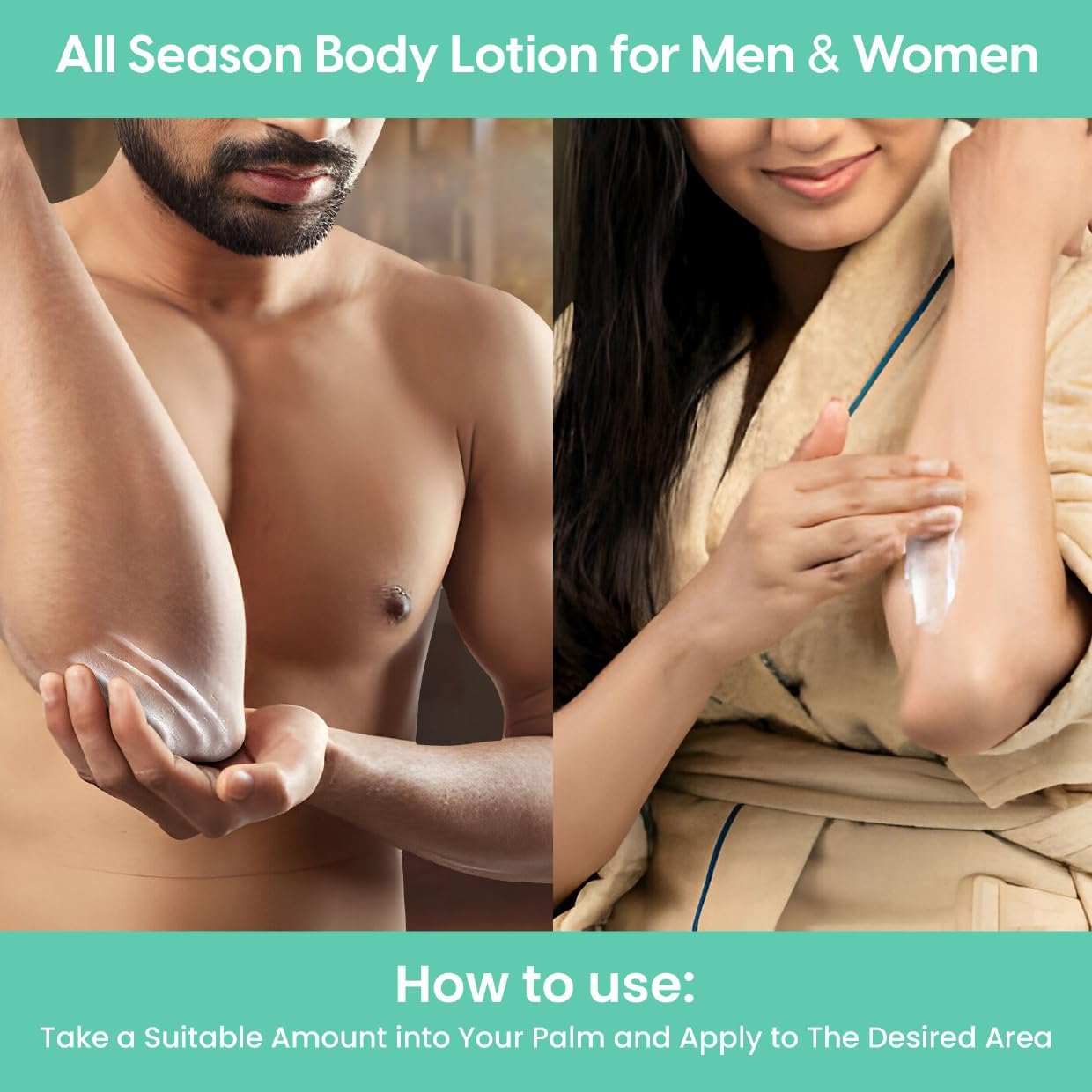 Souvenir De Care Cucumber Aloe Vera Menthol Body Lotion - Lightweight Daily Moisturizer for Smooth Soft Skin - Men & Women - 250ml - Perfect for Post-Shower Hydration & Summer Skin Care