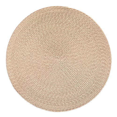 B. Tuscany Round Beige Placemat