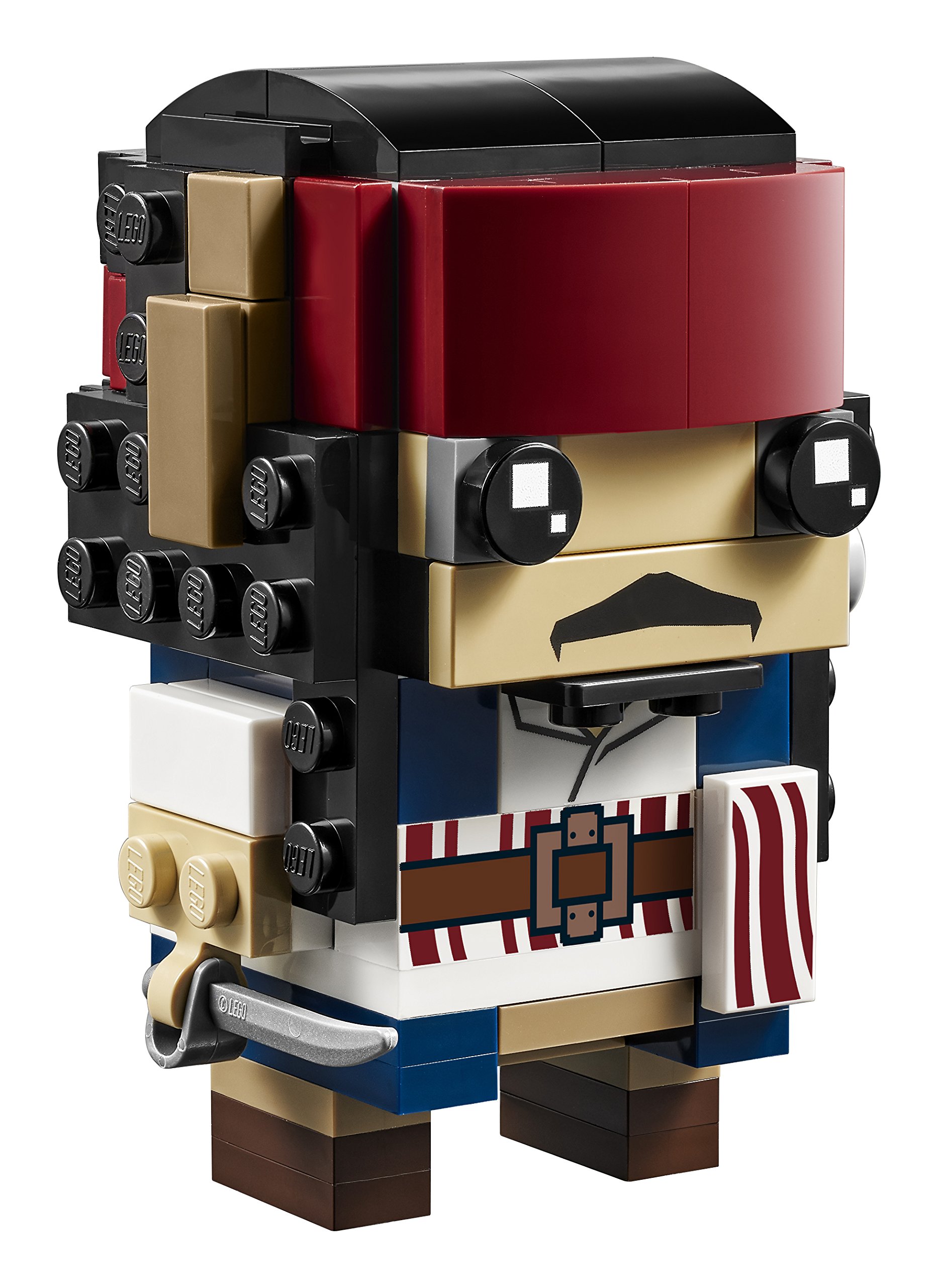 LEGO BrickHeadz Jack Sparrow Building Kit for Disney Fans
