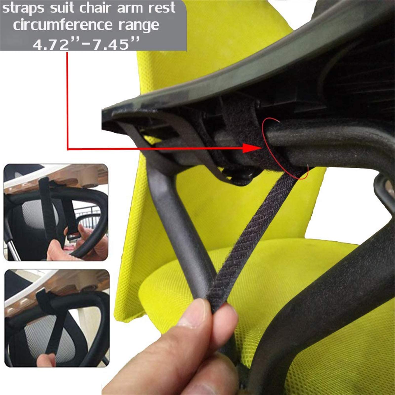 Ergonomic Computer Arm Rest for Desk & Chair - Home & Office Support