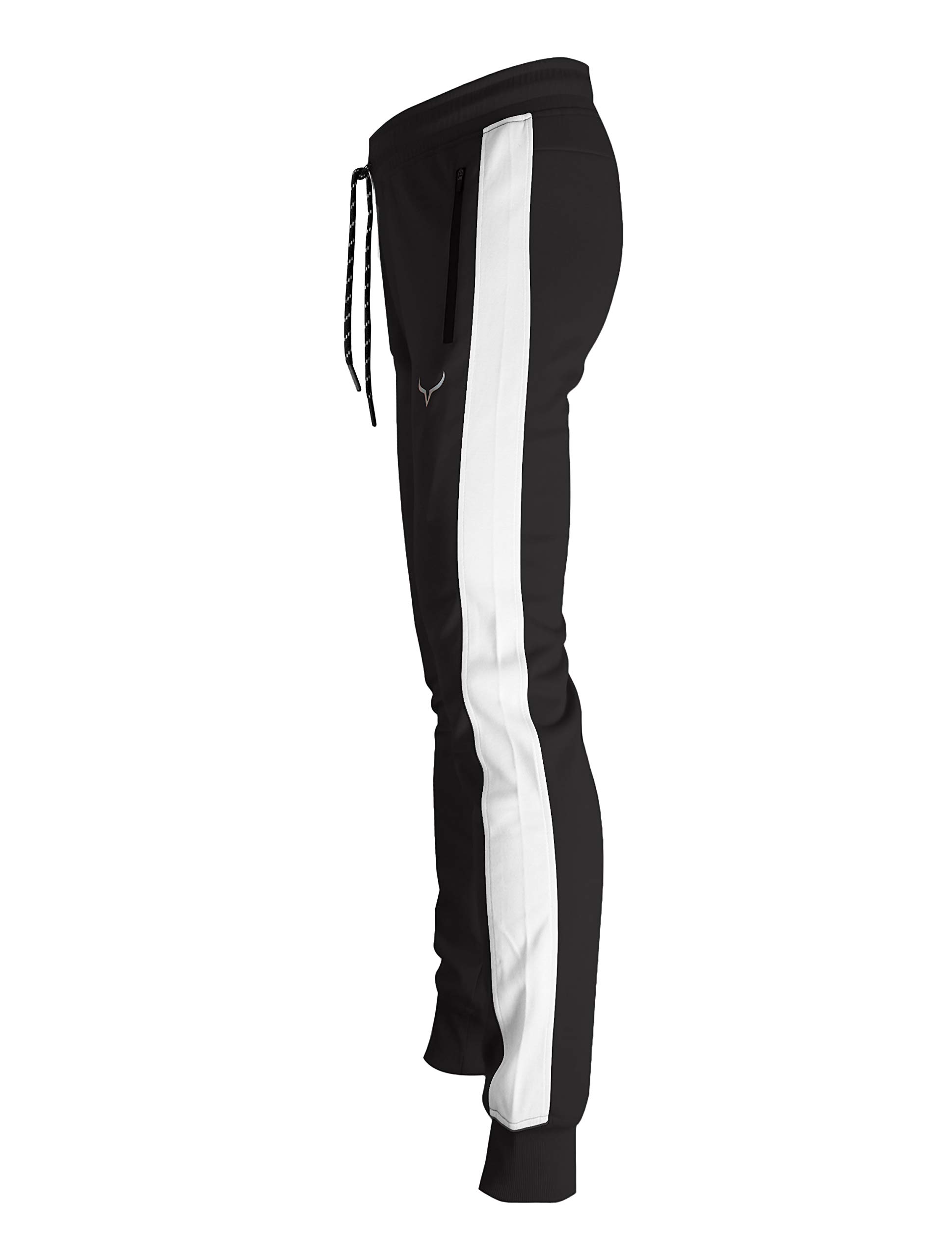 SCREENSHOT Men's Spandex Fleece Jogger Pants - Athletic Workout Gym Sweatpants for Running, Training & Casual Wear - Comfortable & Stretchy Fitness Pants