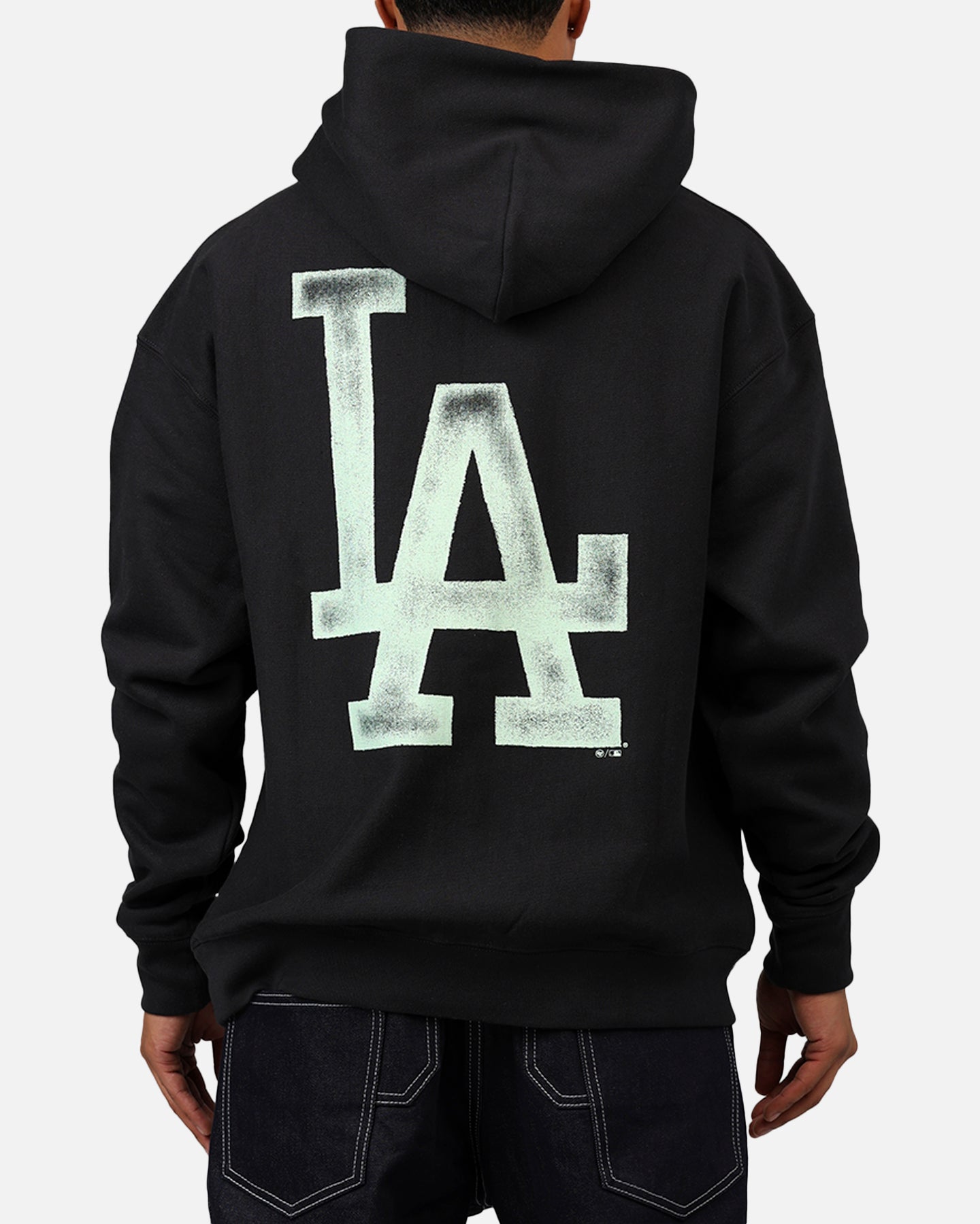 47 Brand Los Angeles Dodgers 'MLB Trophy Case' Premium Hoodie Black - Official MLB Licensed Hooded Sweatshirt for Men & Women - Perfect for Baseball Games, Casual Wear & Fan Apparel