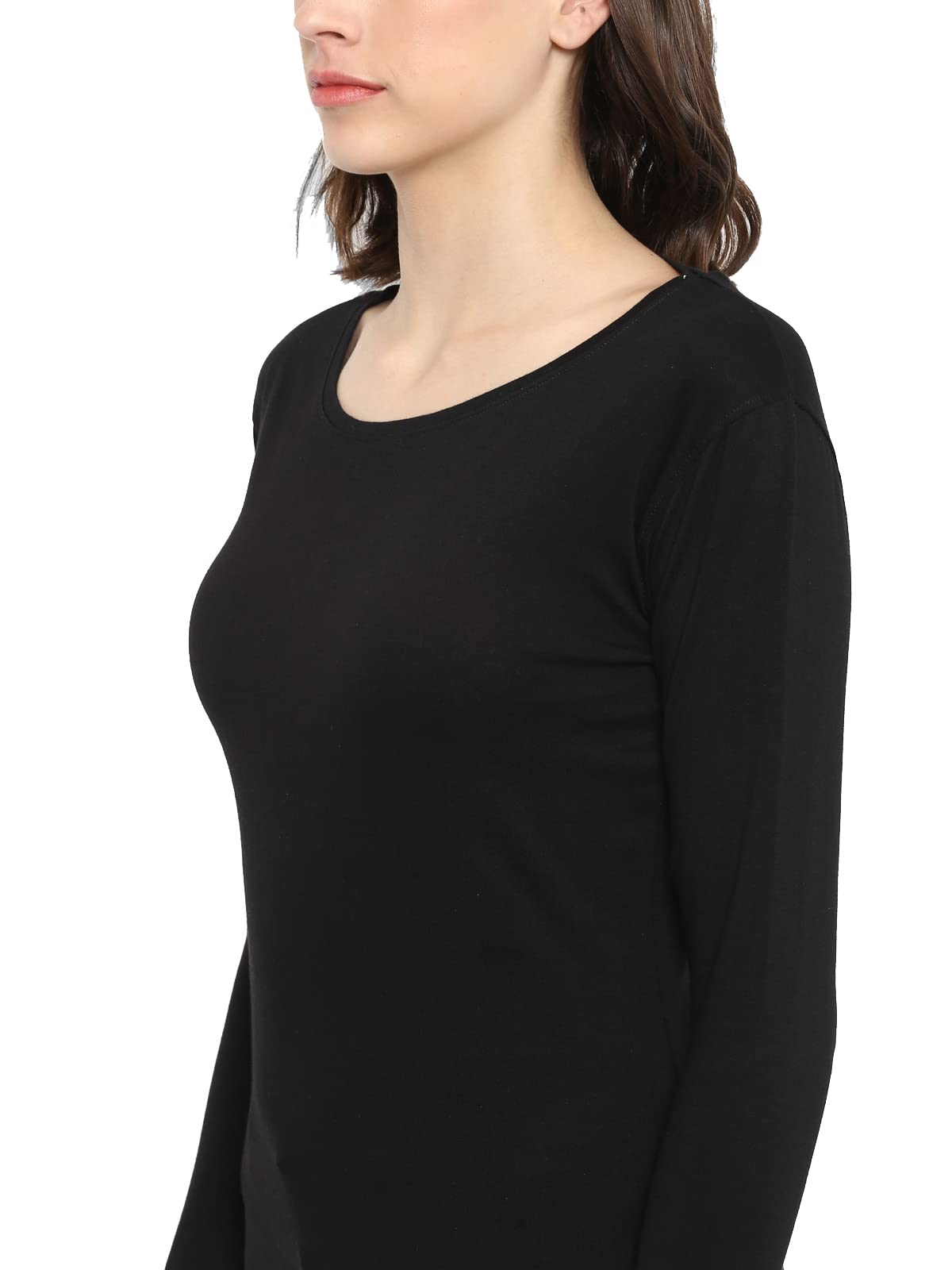 Ap'pulse Women's Long Sleeve Thumb Hole T-Shirt - Soft Athletic Workout Top for Yoga, Running & Casual Wear