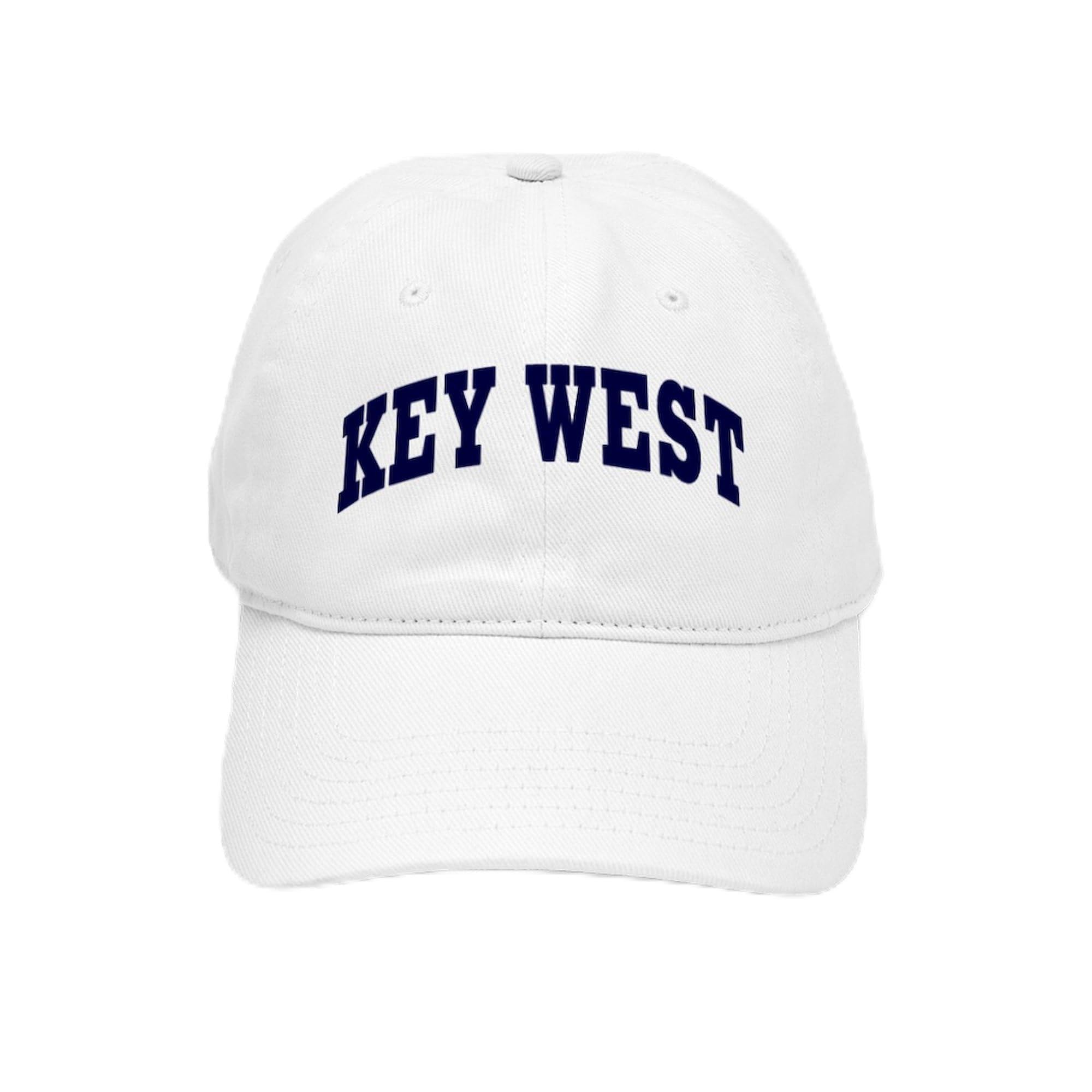 Key West Florida Adjustable Baseball Cap - Stylish & Unique Sun Hat for Beach, Travel & Outdoor Adventures