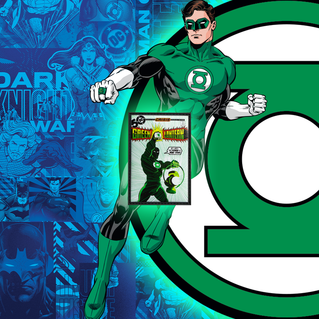 Green Lantern Comic Book Cover Embroidered Patch - Perfect for Cosplay, Jackets, Backpacks & DIY Crafts
