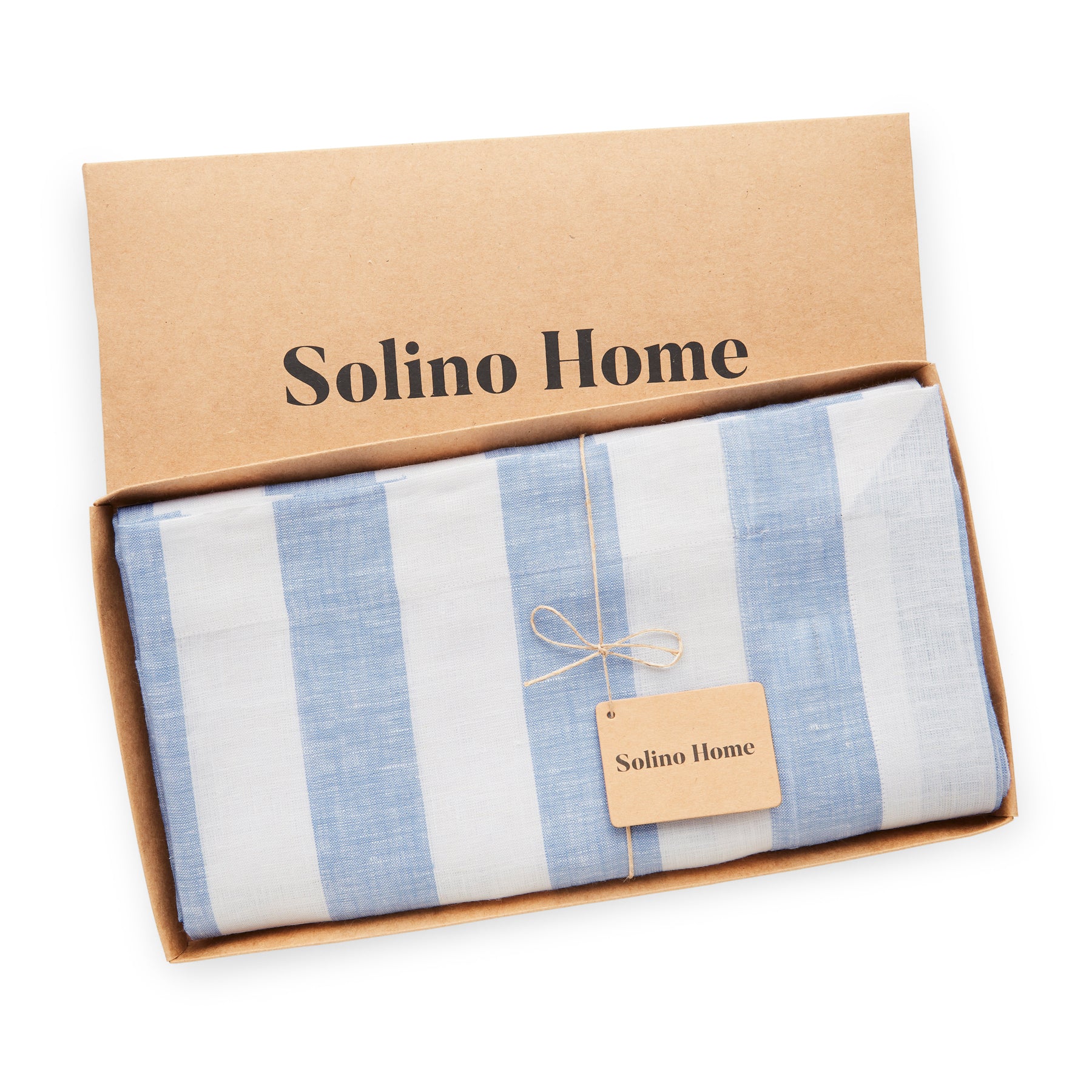 Stylish Cabana Stripe Tablecloth - Waterproof & Wrinkle-Resistant Rectangular Table Cover for Outdoor Dining, Picnics, and Party Decor