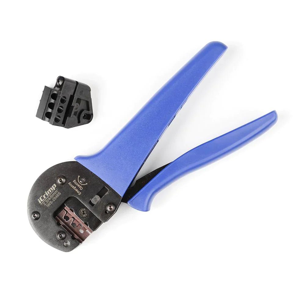 IWS 2546S Solar Crimping Tool for AWG14-10 (2.5/4/6.0mm²) Solar Panel PV Cables with Pin Locator - Professional Solar Installation Tool for Solar Panel Wiring and PV System Maintenance