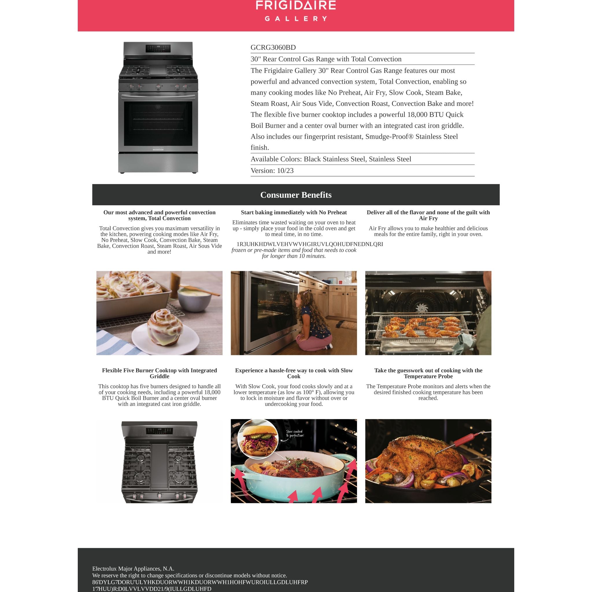 Frigidaire Gallery 30