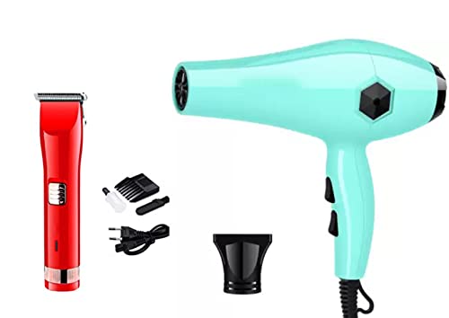 Men's Hair Dryer and Trimmer Combo Set - 2-in-1 Styling & Grooming Kit for Home & Travel - Perfect Gift for Him Under $600