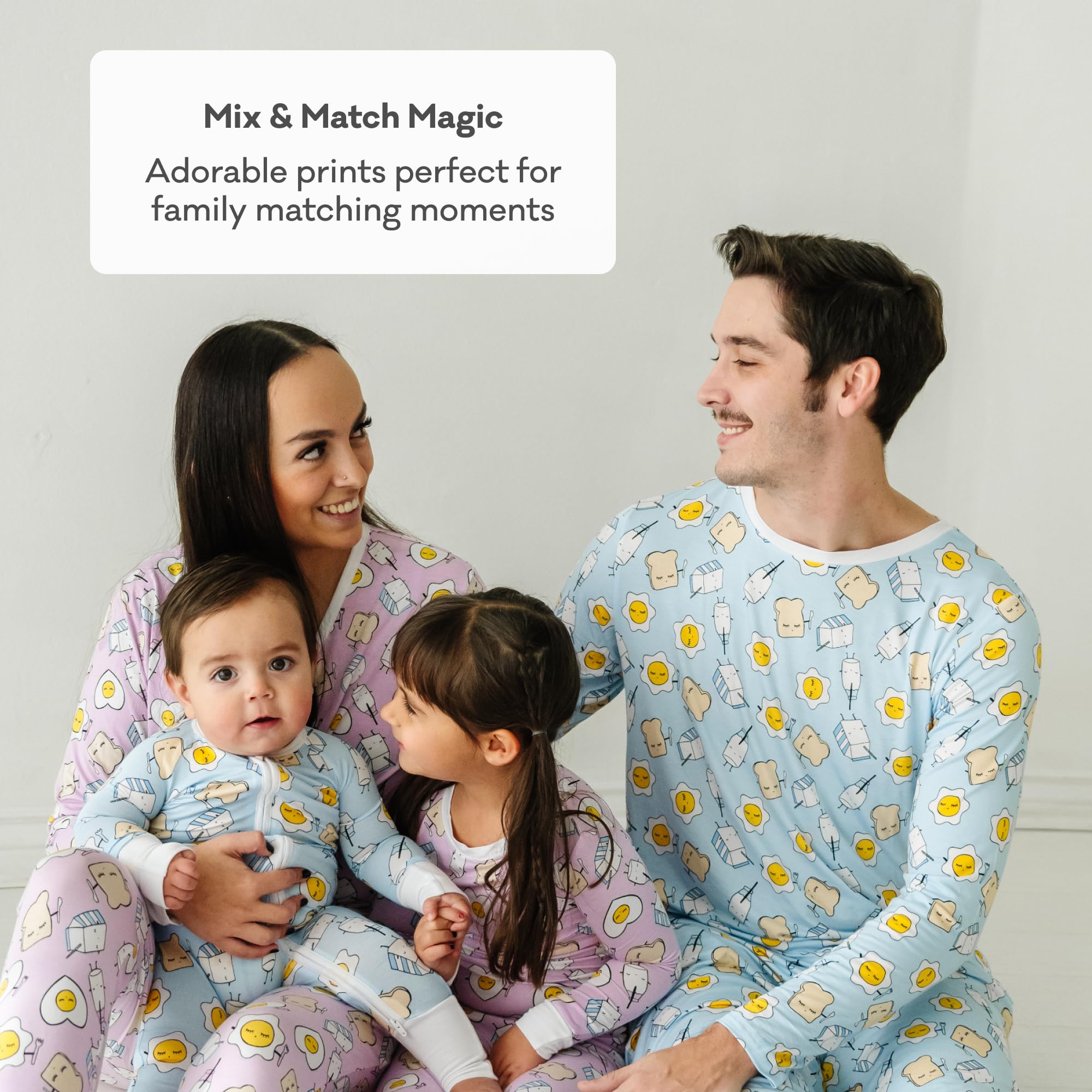 Little Sleepies Men's Bamboo Viscose Pajama Shirt - Soft & Breathable Sleepwear Top for Men | Cozy Lounge Wear for Relaxing at Home & Comfortable Nighttime Sleep