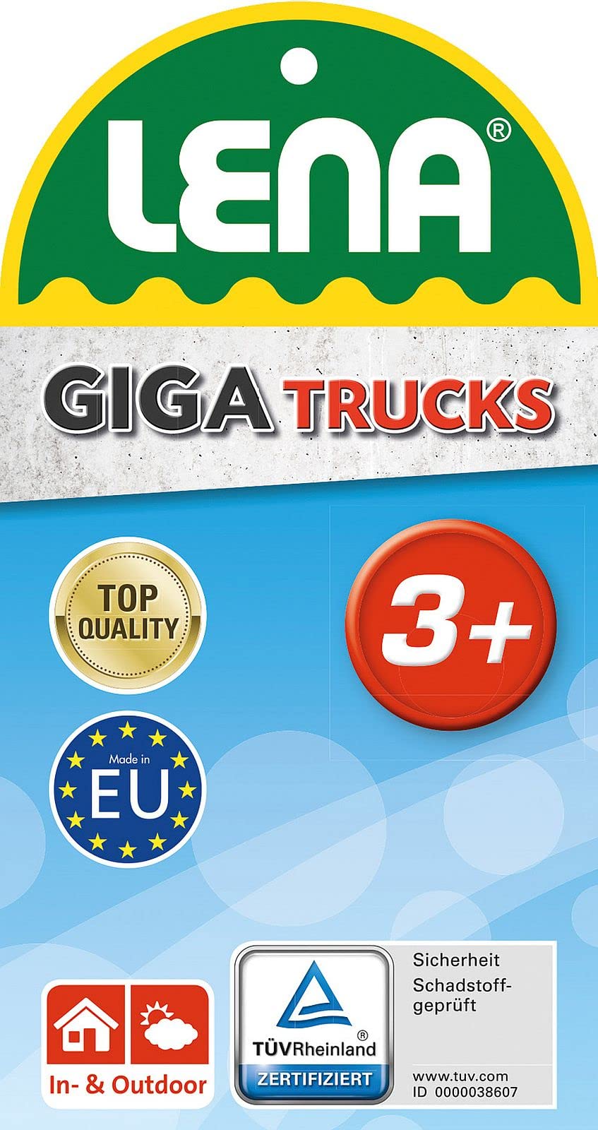 Ksmtoys Construction Toys - Powerful Giants Toy Garbage Truck with Garbage & Recycle Bin, Yellow & Black Dumpster Truck for Kids Ages 3+ | Pretend Play, Educational Toy for Boys & Girls | Perfect for Recycling Awareness & Role-Playing Games