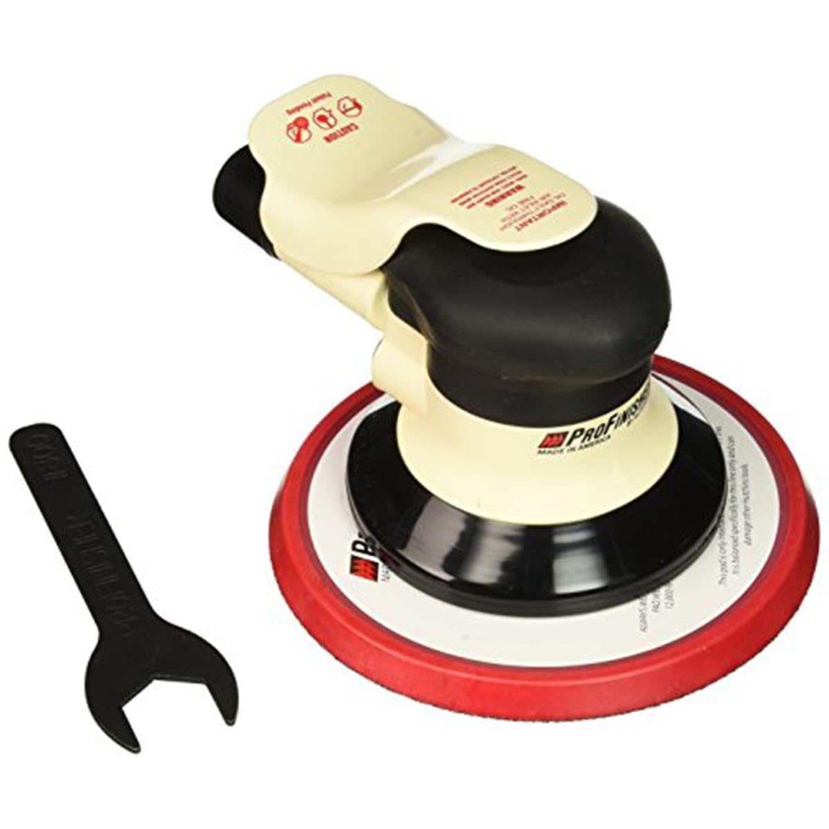 Hutchins 700H Professional Air Sander - Heavy Duty Pneumatic Orbital Sander for Woodworking, Auto Body Repair & Metal Polishing - Perfect for DIY Projects & Professional Workshops