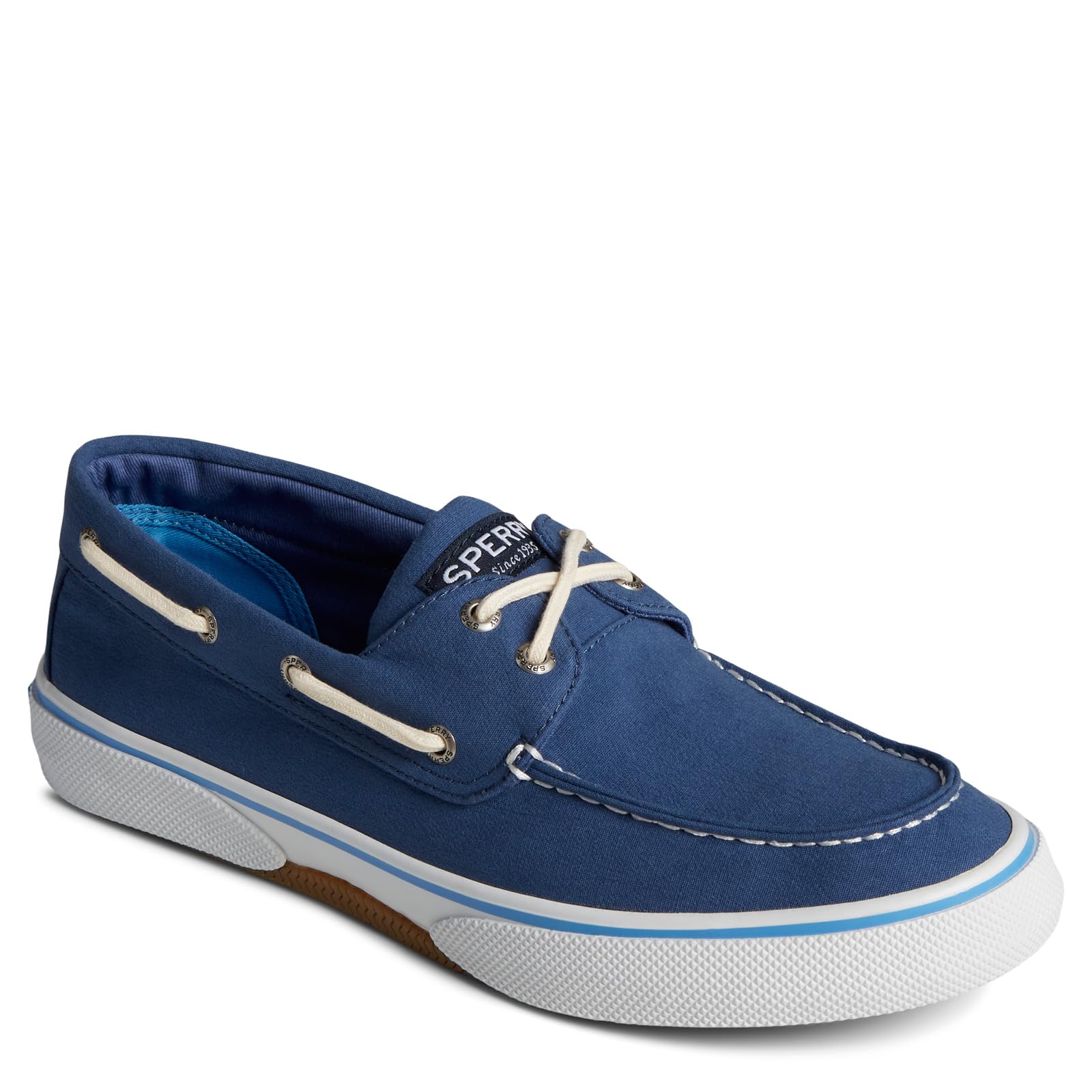 Sperry Men's Halyard Boat Shoe - Classic Nautical Deck Shoes for Men | Comfortable Non-Slip Boat Shoes for Sailing, Fishing & Casual Wear