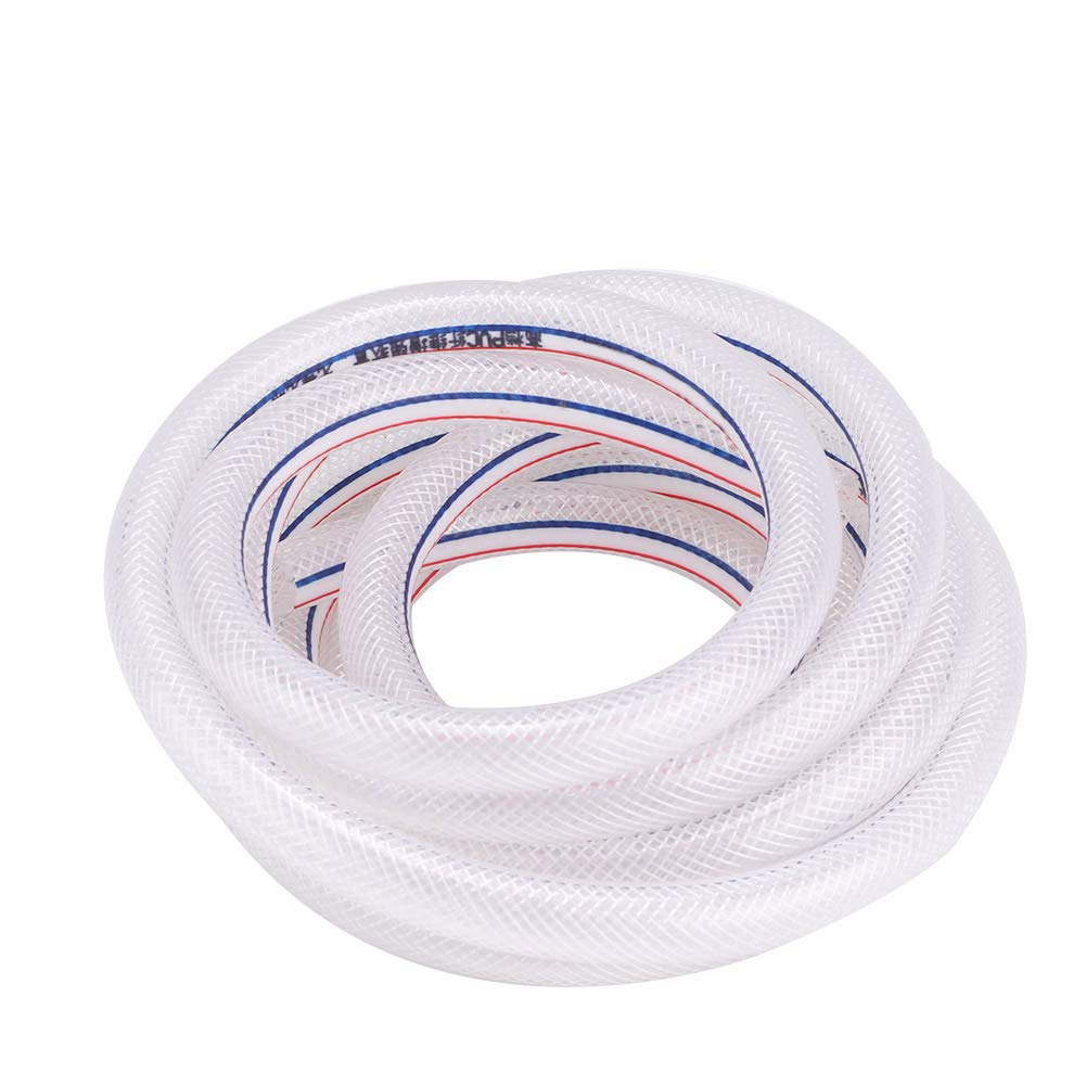Flexible PVC Irrigation Hose - 8mm/12mm Transparent Water Pipe for Garden, Industrial & Agricultural Use (300cm) - Durable & Lightweight for Efficient Watering & Fluid Transfer