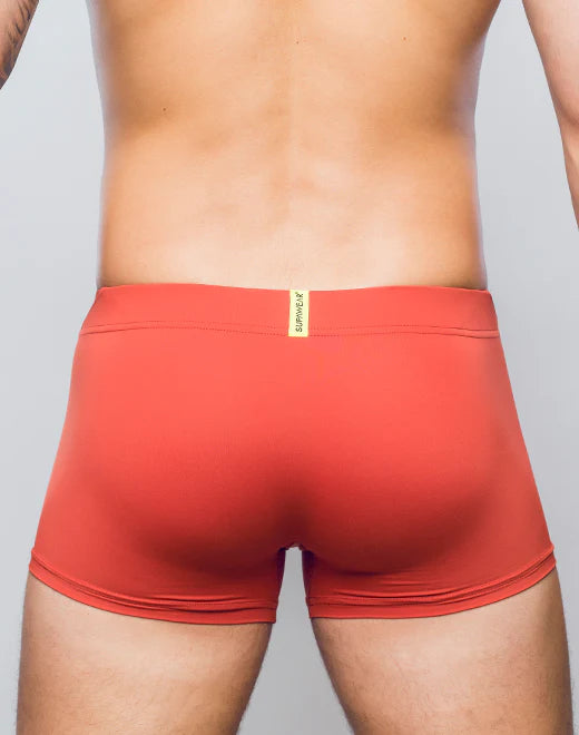 Supawear Vortex Boxer Briefs for Men - Soft & Breathable Cranberry Red Underwear - Perfect for Gym, Running & Everyday Comfort