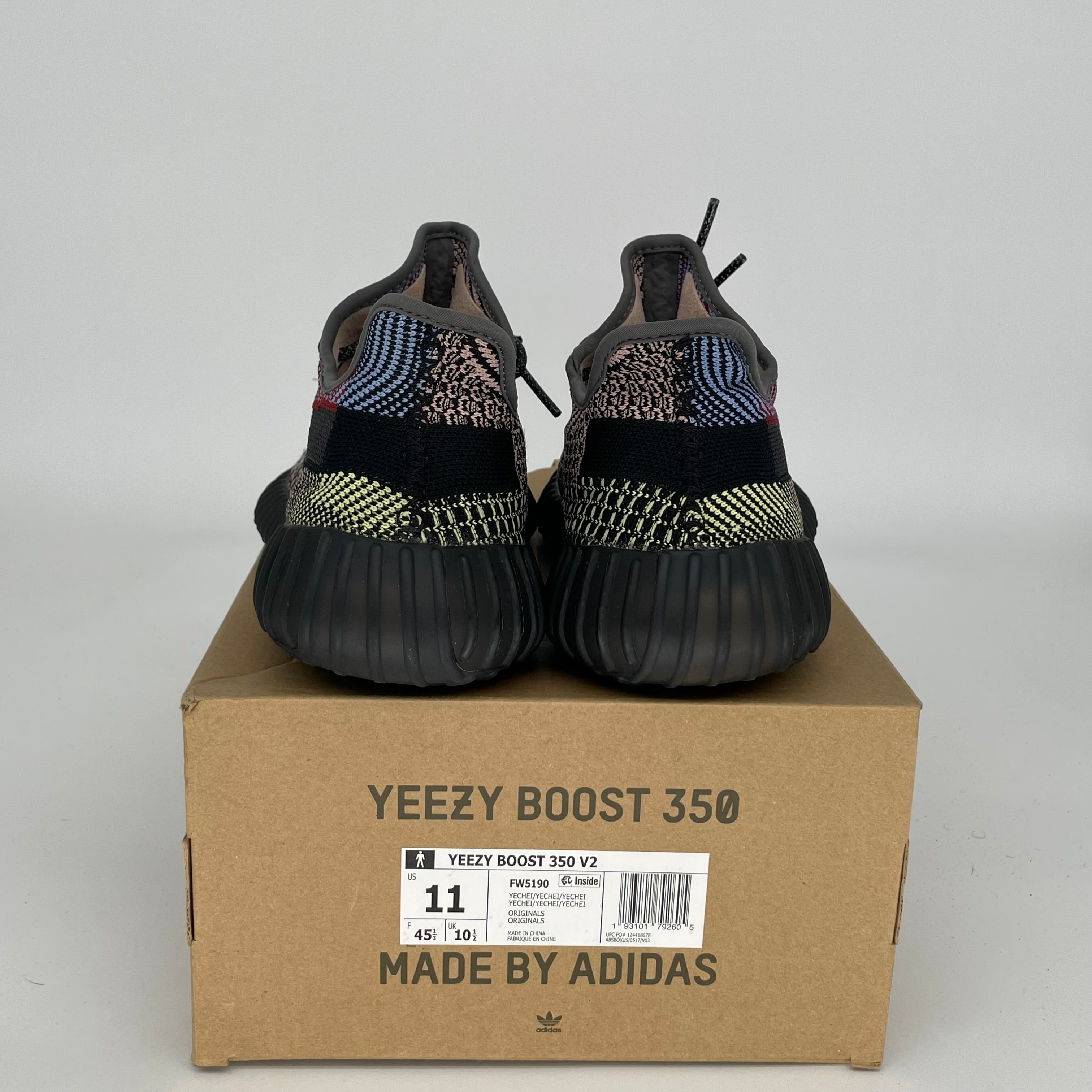 Adidas Yeezy Boost 350 V2 Yecheil Non-Reflective - Men's Size 11 Running Shoes | Stylish Sneakers for Casual Wear, Gym & Street Fashion