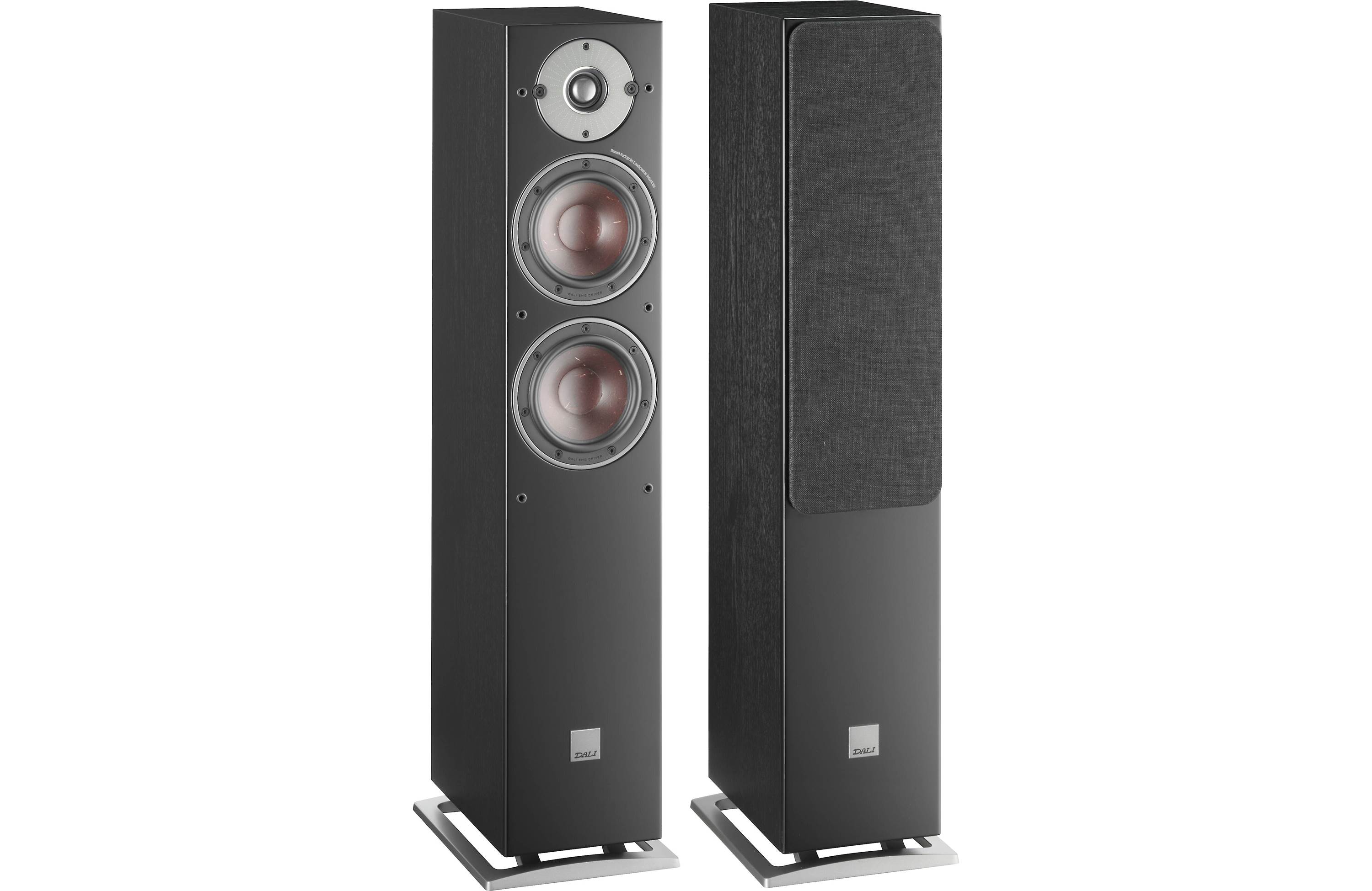 Dali Oberon 5 Compact Floorstanding Speakers (Pair) - High-End Home Audio System for Living Room, Home Theater & Music Listening