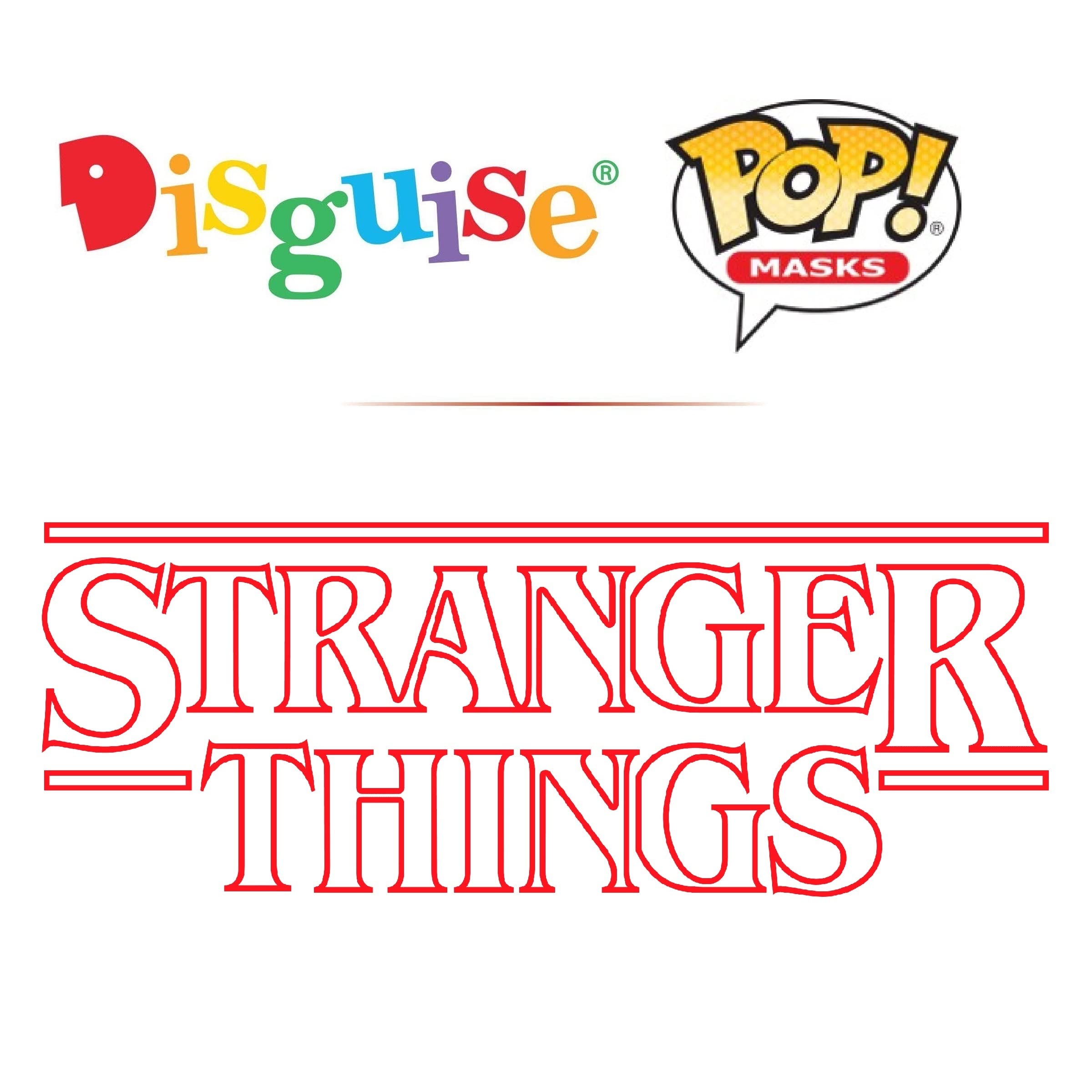 Stranger Things Eleven Pop! Mask - Funko Pop Costume Accessory for All Ages | Oversize Regular Fit | Perfect for Halloween, Cosplay, and Themed Parties