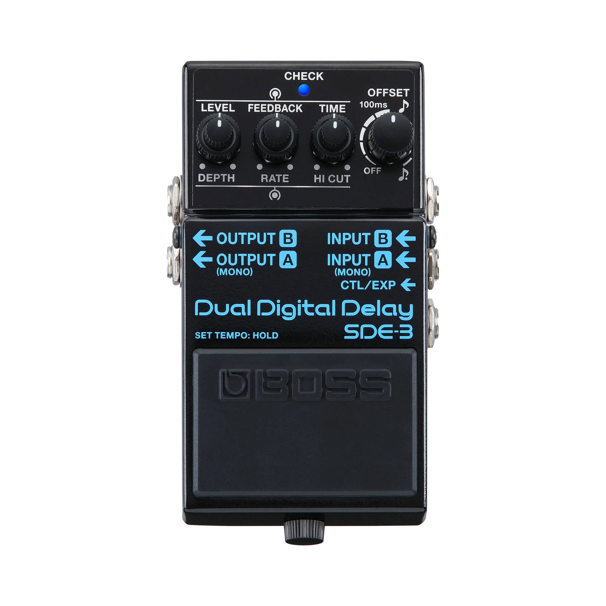 BOSS SDE-3 Dual Digital Delay Guitar Effects Pedal - Professional Sound Enhancement for Live Performances & Studio Recording