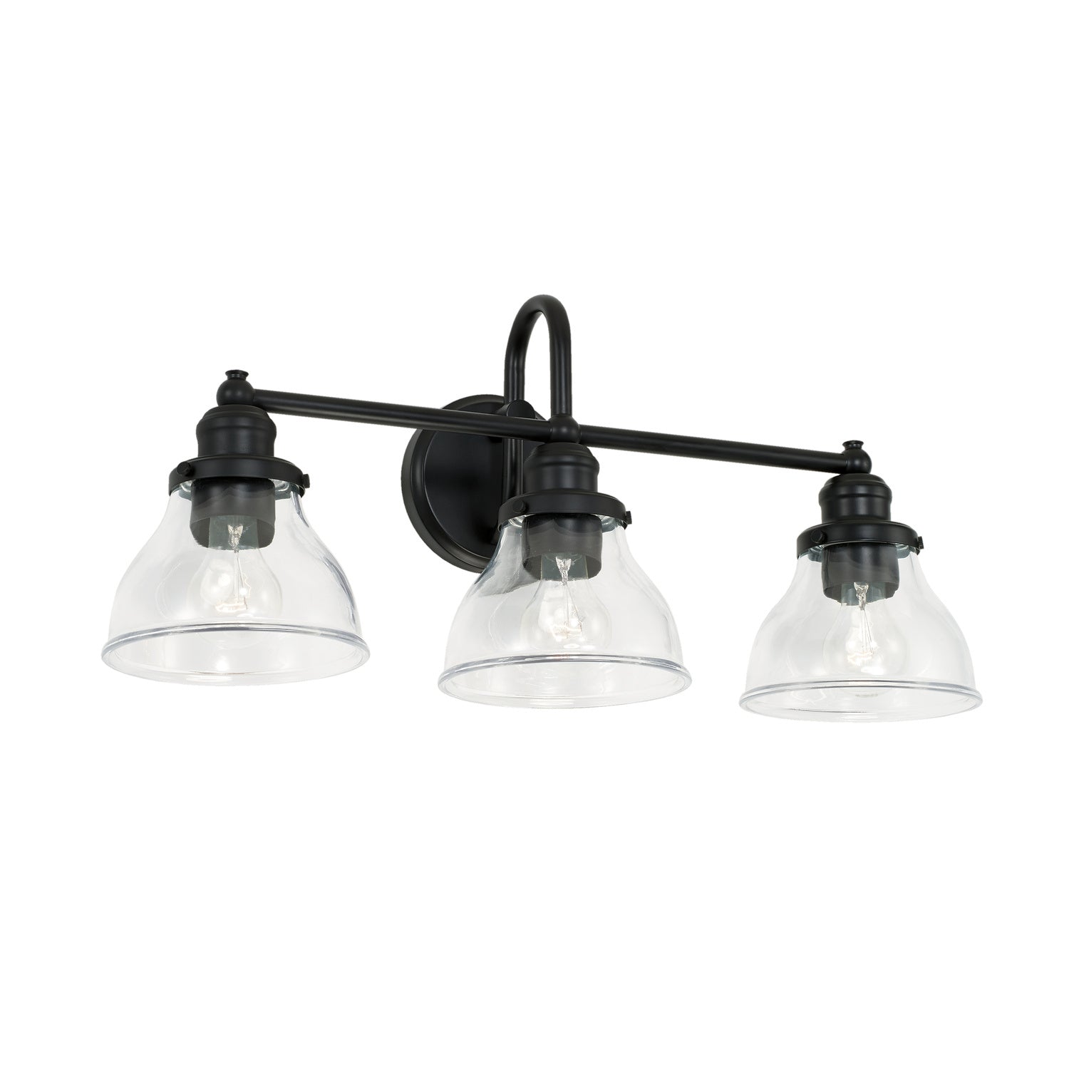 Capital Lighting Three Light Vanity - Modern Bathroom Light Fixture for Mirror, Makeup & Shaving - Perfect for Home, Apartment & Salon Use