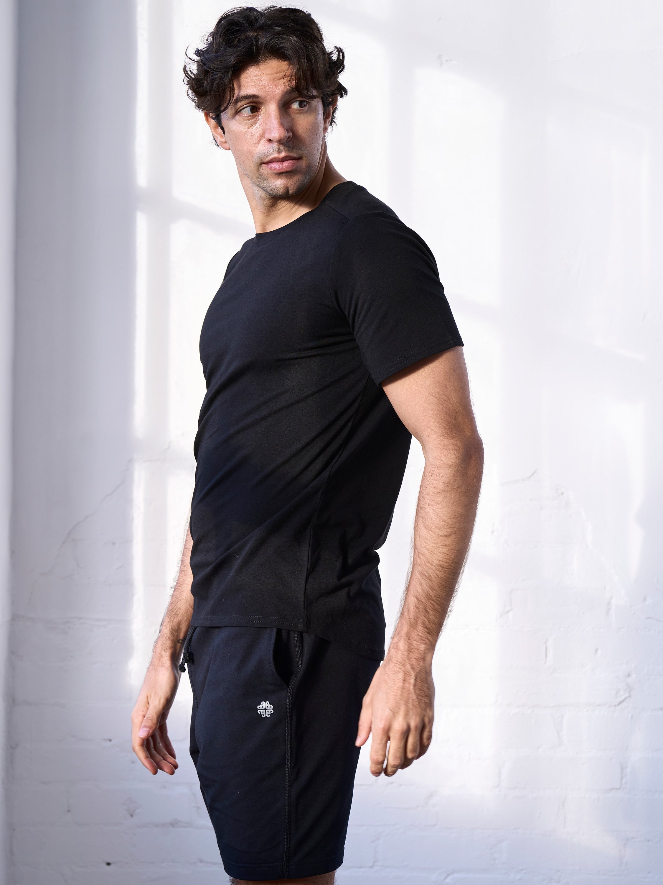 Premium Cotton Men's Stretch T-Shirt - Soft Breathable Comfort Fit Casual Tee for Everyday Wear, Gym & Outdoor Activities