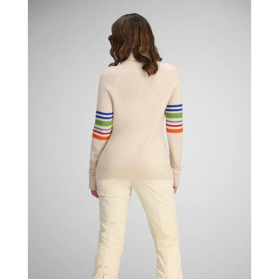 Obermeyer Women's Apres Vous Turtleneck Sweater 2025 - Warm Winter Pullover for Skiing, Snowboarding & Casual Outfits