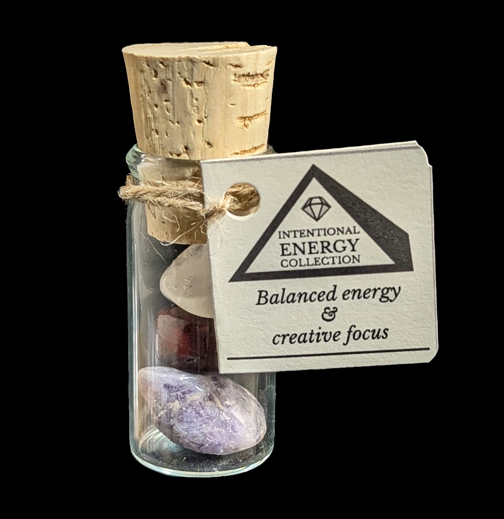 Intentional Energy Collection - Natural Energy Booster for Creative Focus & Mental Clarity | Perfect for Work, Study & Meditation