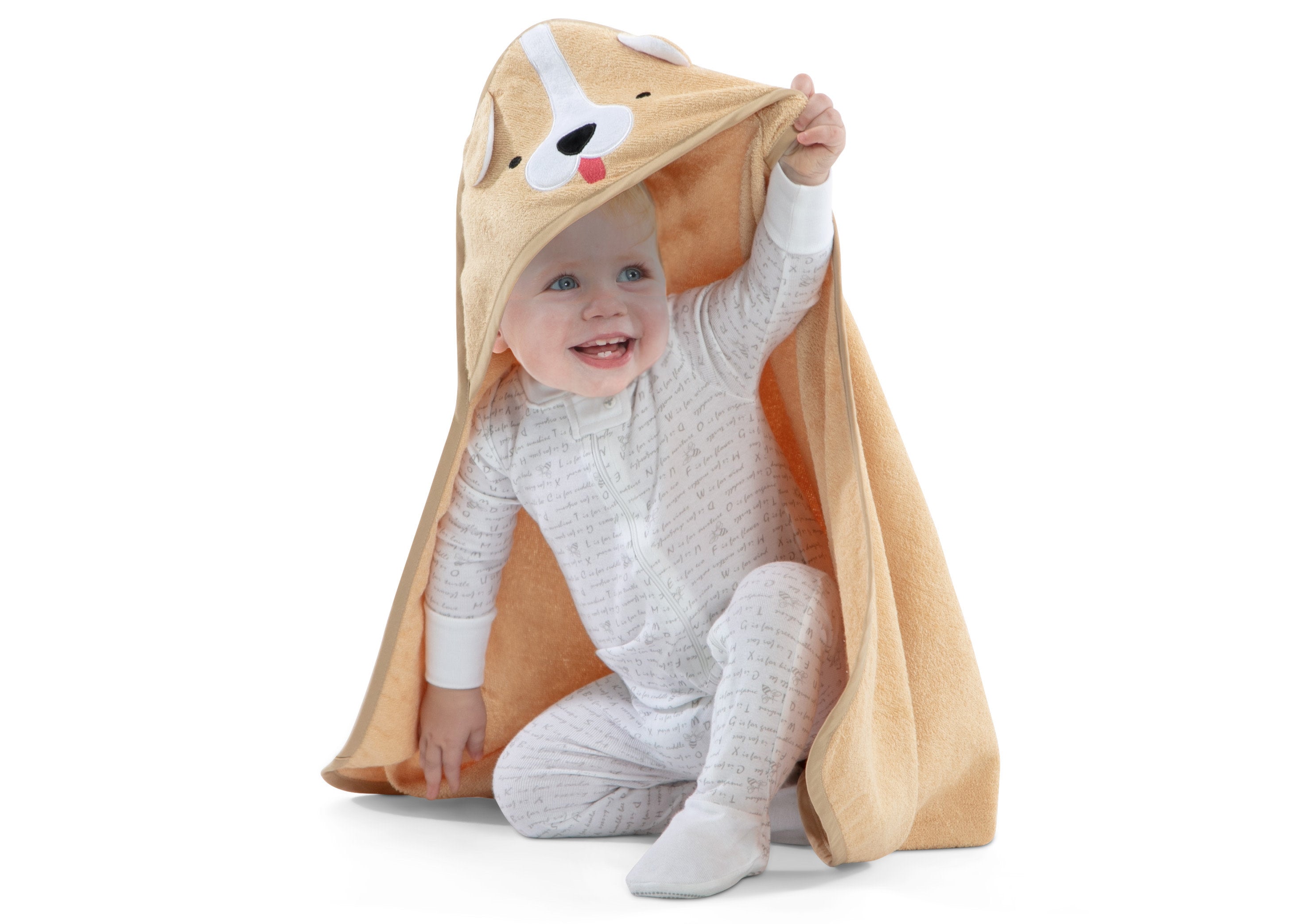 Soft Baby Hooded Bath Towel - 100% Cotton Absorbent & Gentle for Newborns - Perfect for Post-Bath Snuggles & Playtime