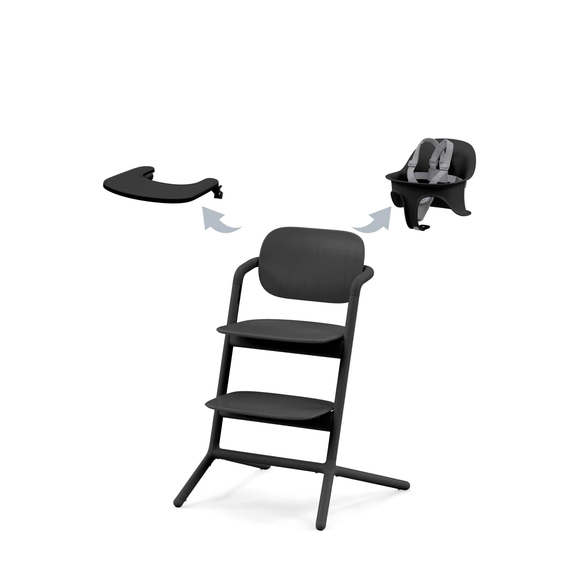 Cybex Lemo 2 3-in-1 Convertible High Chair for Babies & Toddlers - Adjustable Height, Removable Tray, Easy to Clean - Perfect for Dining, Feeding & Playtime at Home